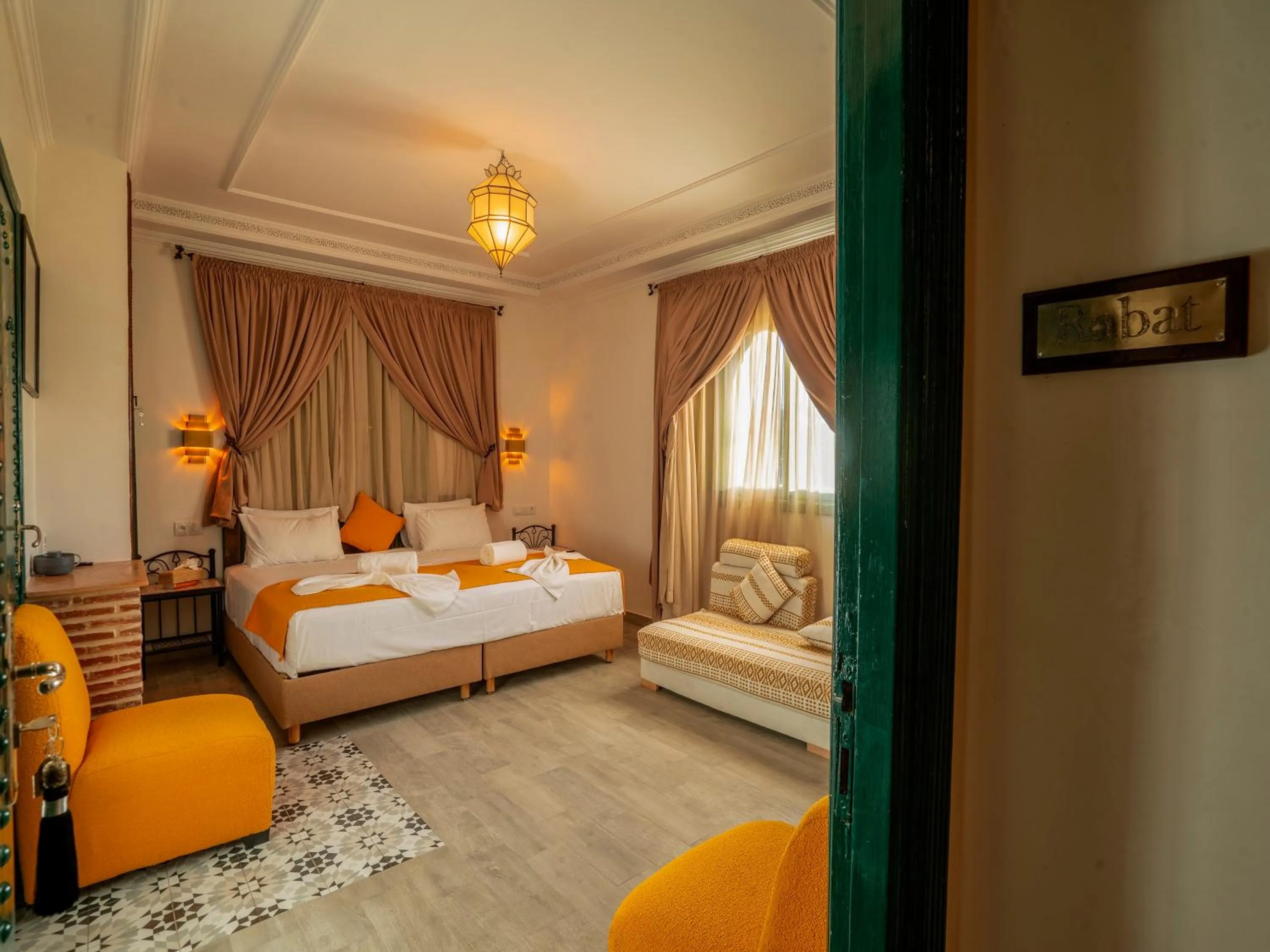 Bed in Riad Dar Sido