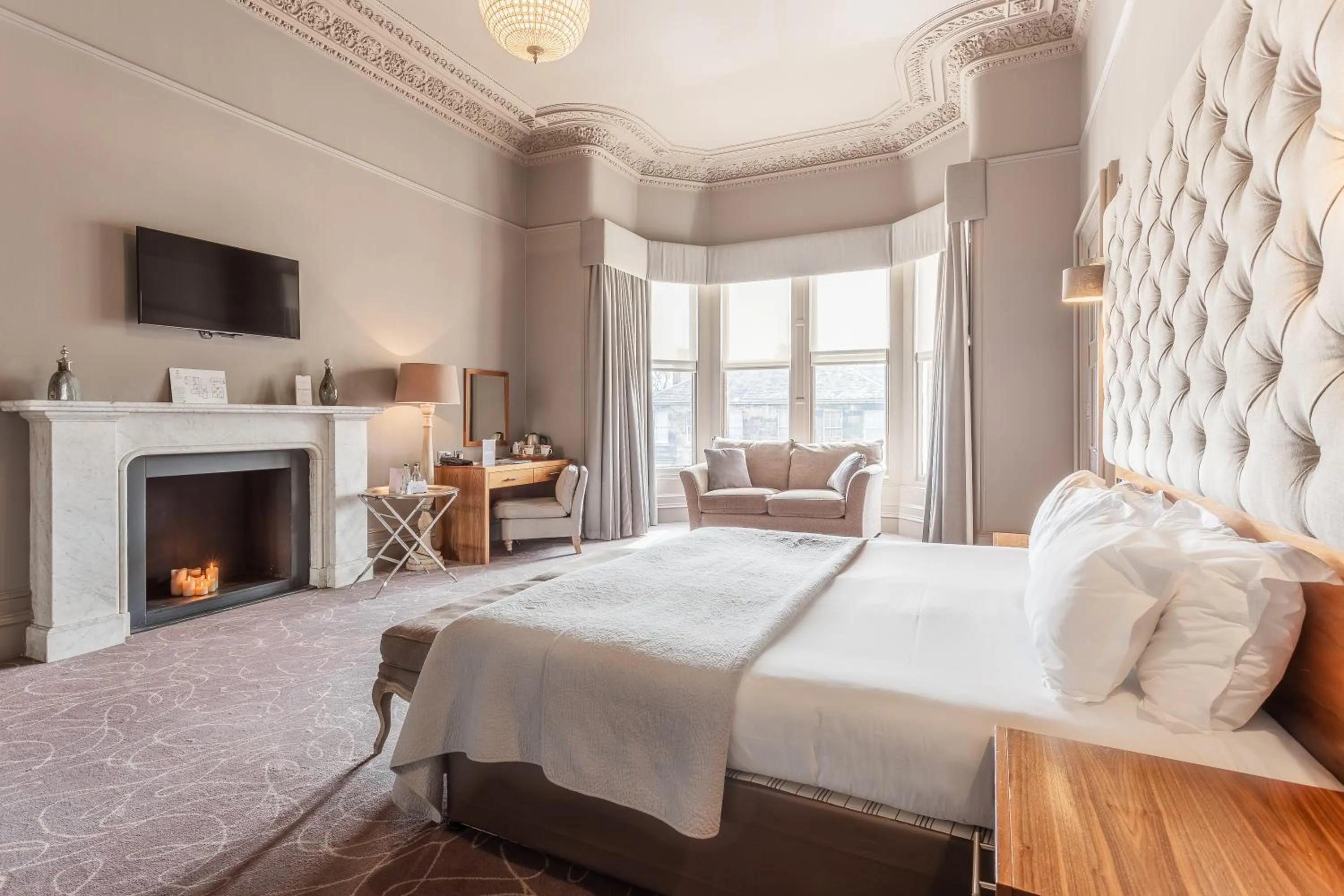 TV and multimedia, Bed in Murrayfield Hotel