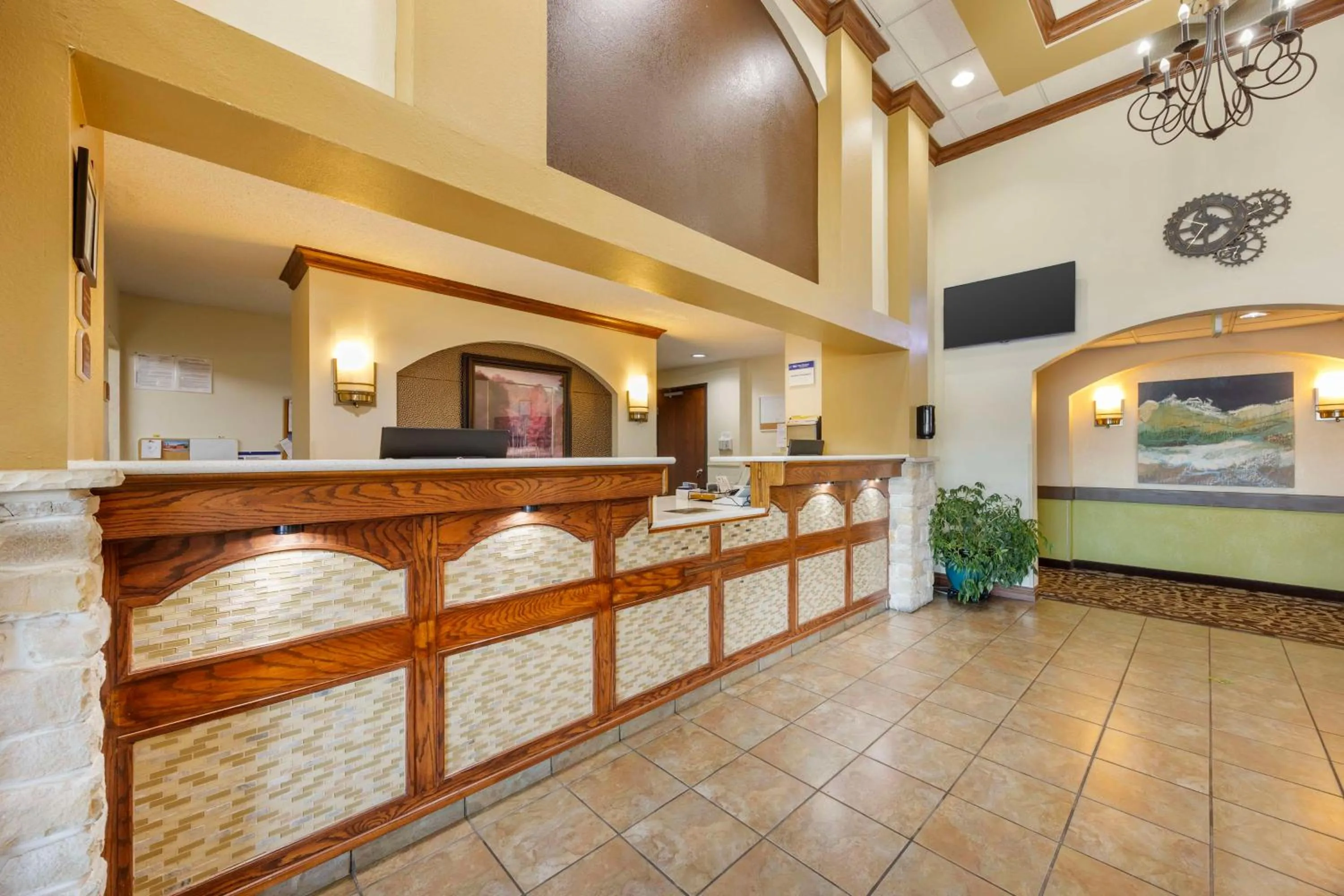 Lobby or reception in Best Western Plus Sikeston