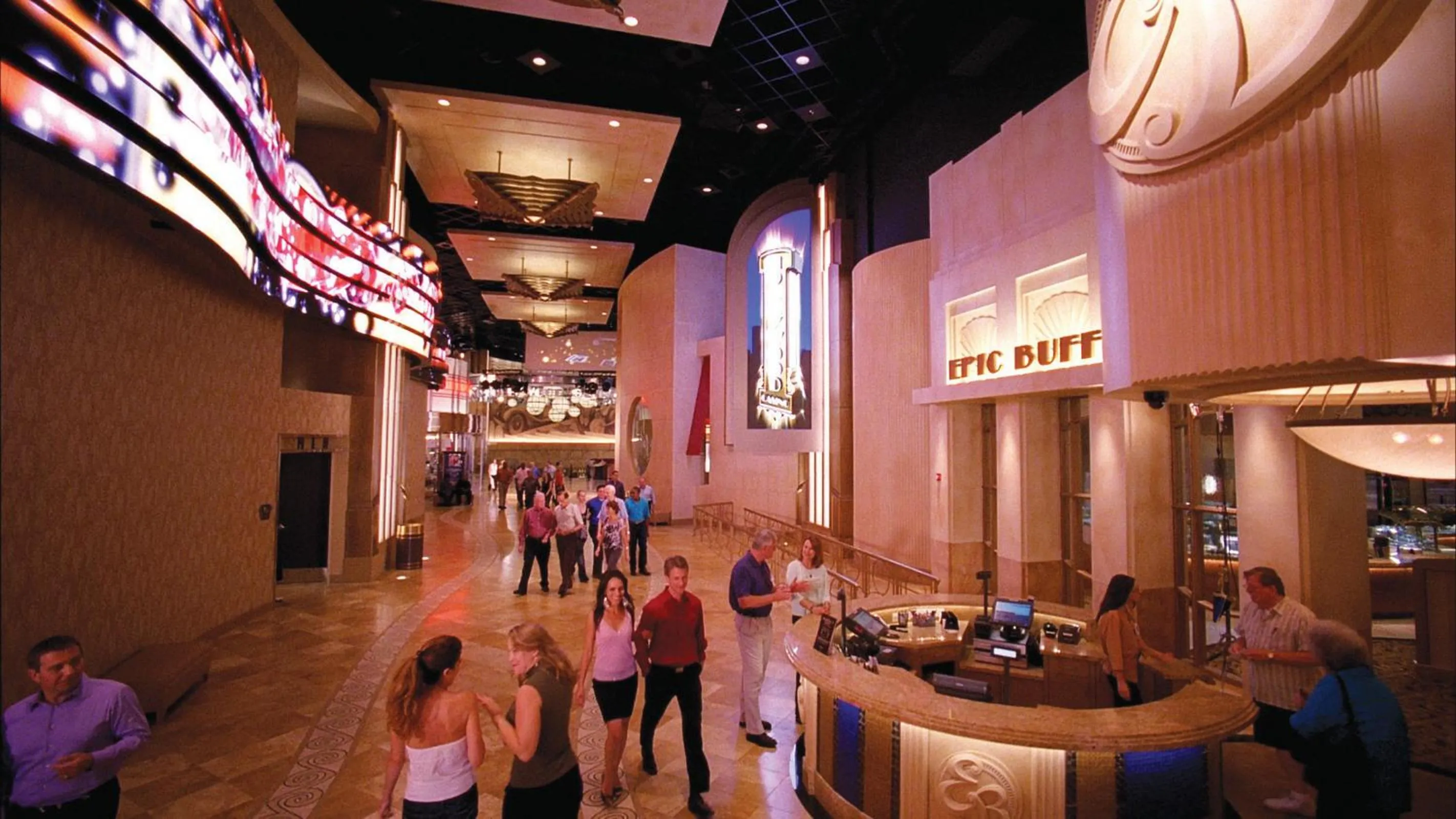 Lobby or reception in Hollywood Casino Joliet Hotel