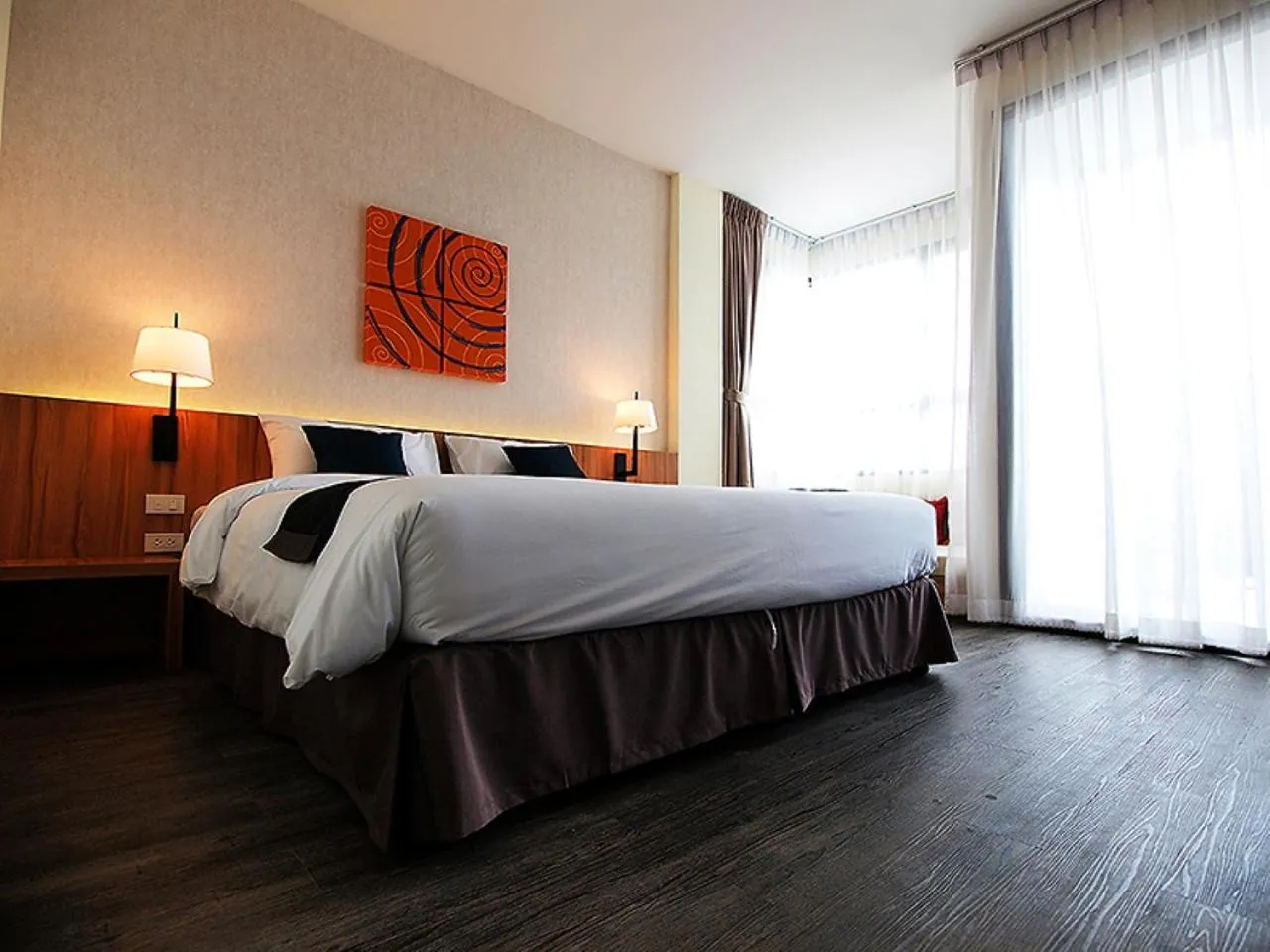 Bedroom, Bed in Apo Hotel