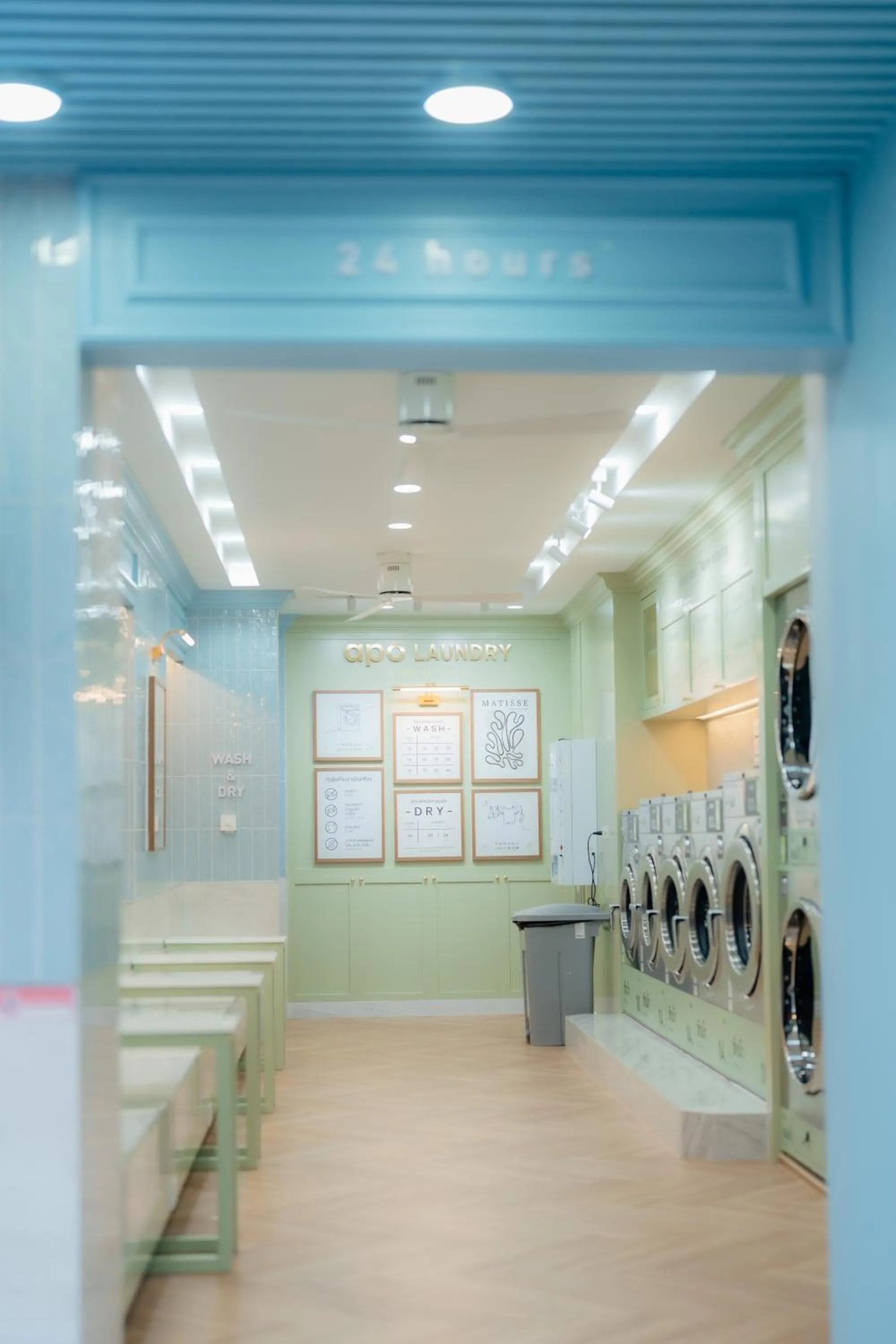 washing machine in Apo Hotel