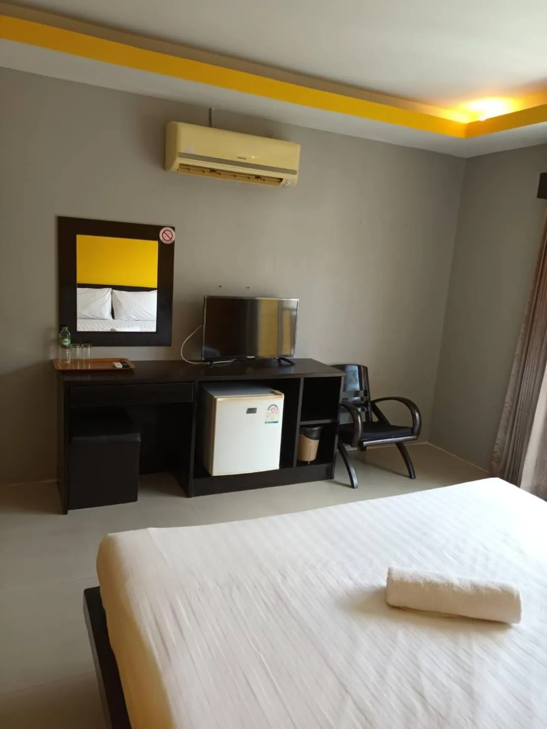 Bed in New Lavender Hotel Patong