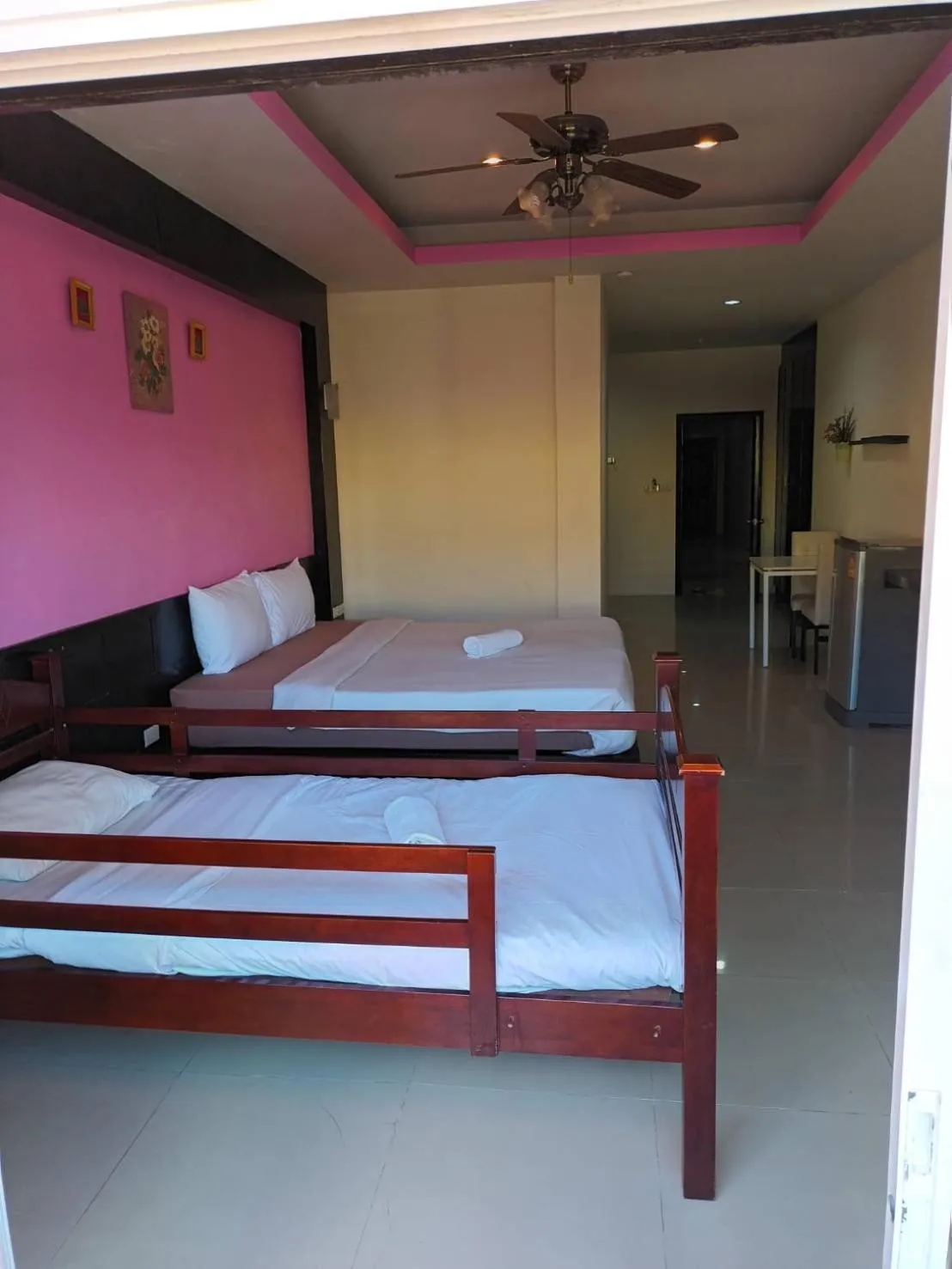 Bed in New Lavender Hotel Patong