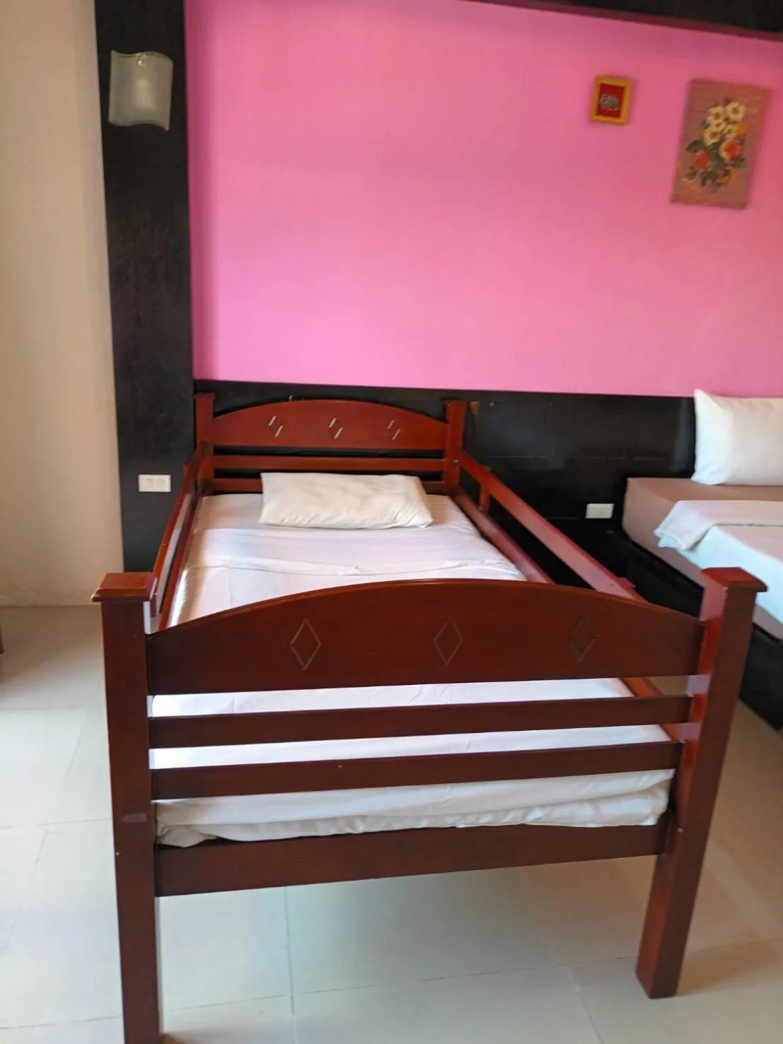 Bed in New Lavender Hotel Patong