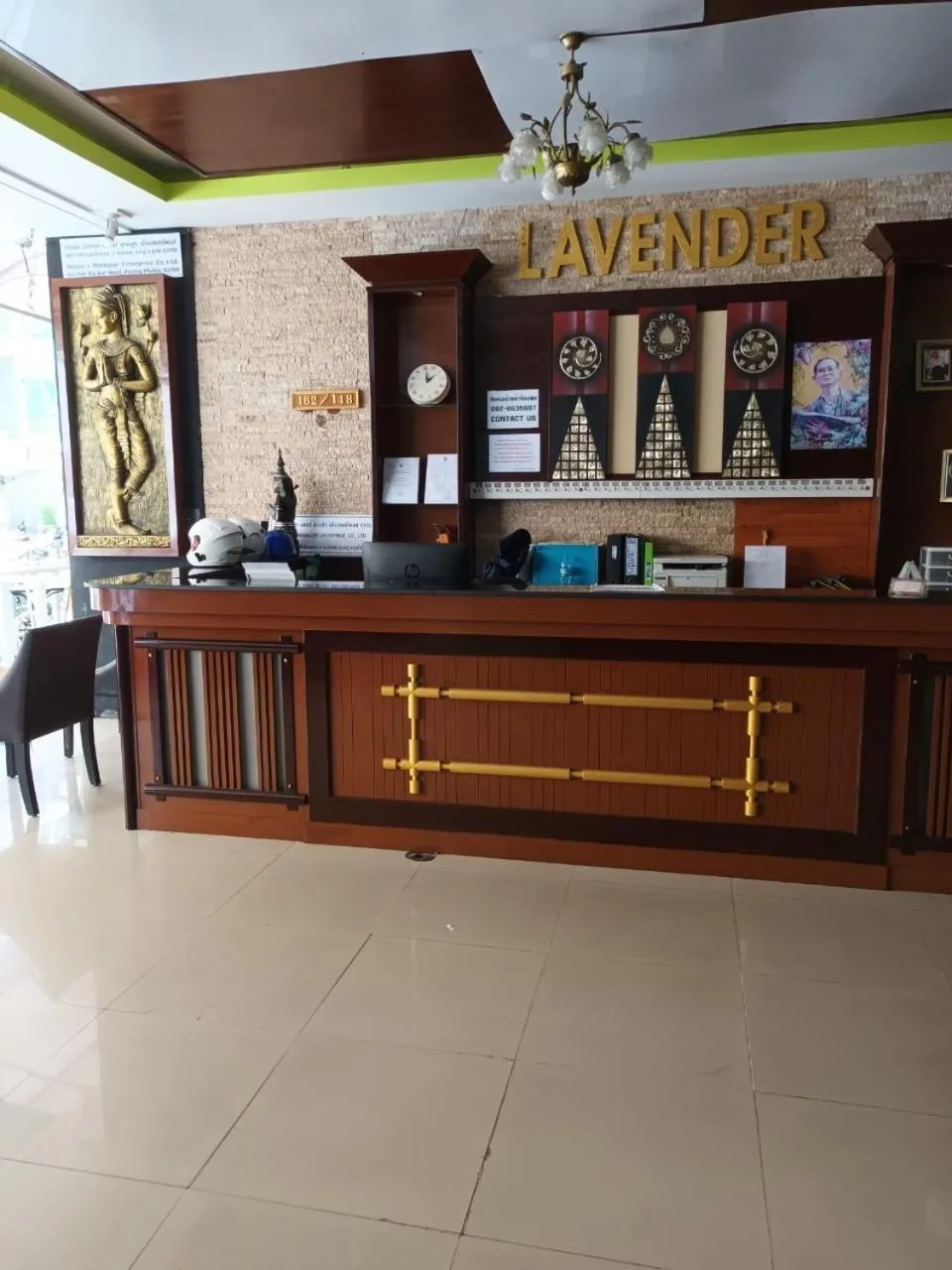 Lobby or reception in New Lavender Hotel Patong