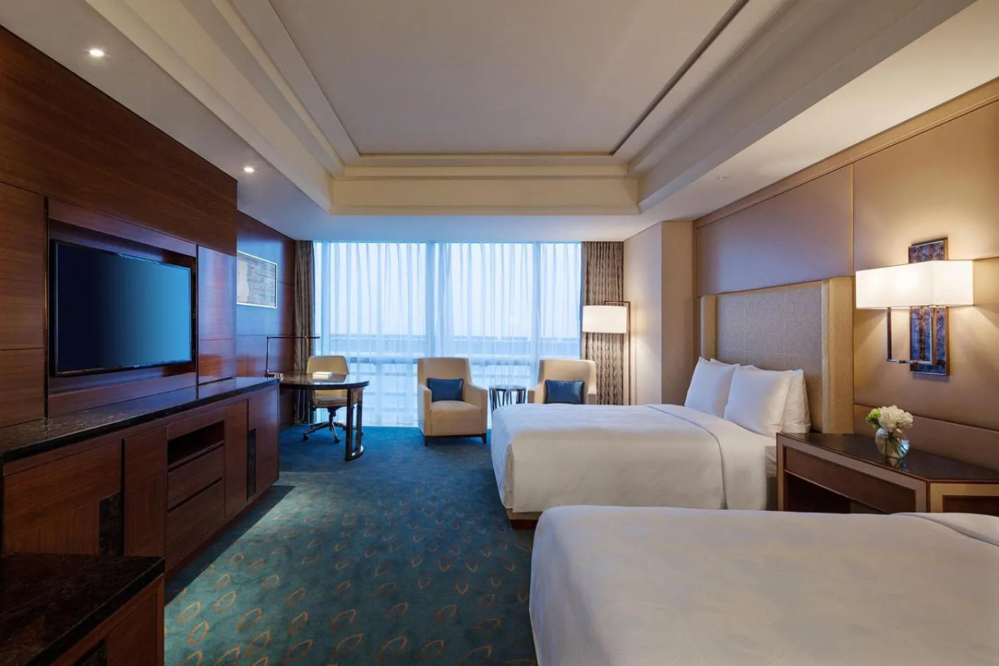 Bed in JW Marriott Hotel Zhengzhou