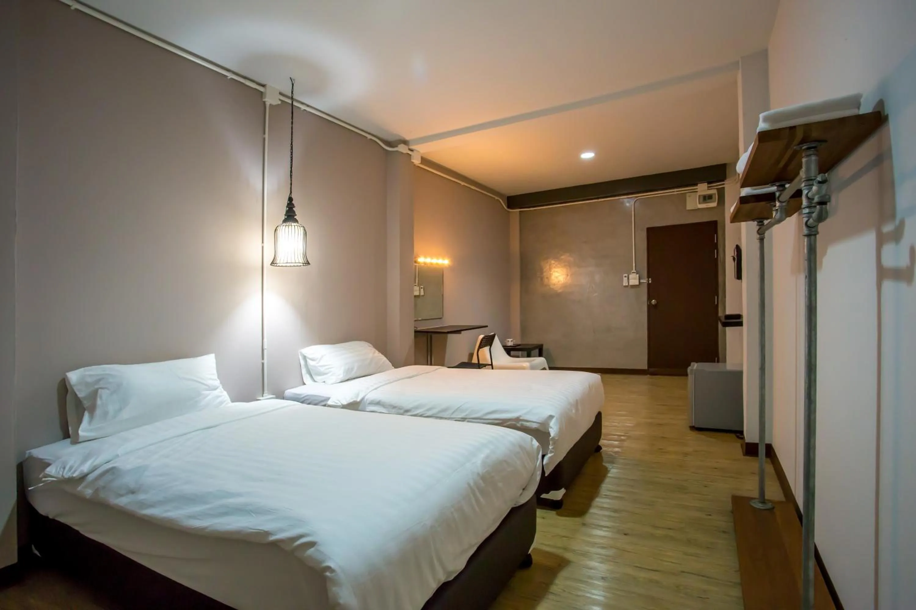 Photo of the whole room, Bed in First Residence