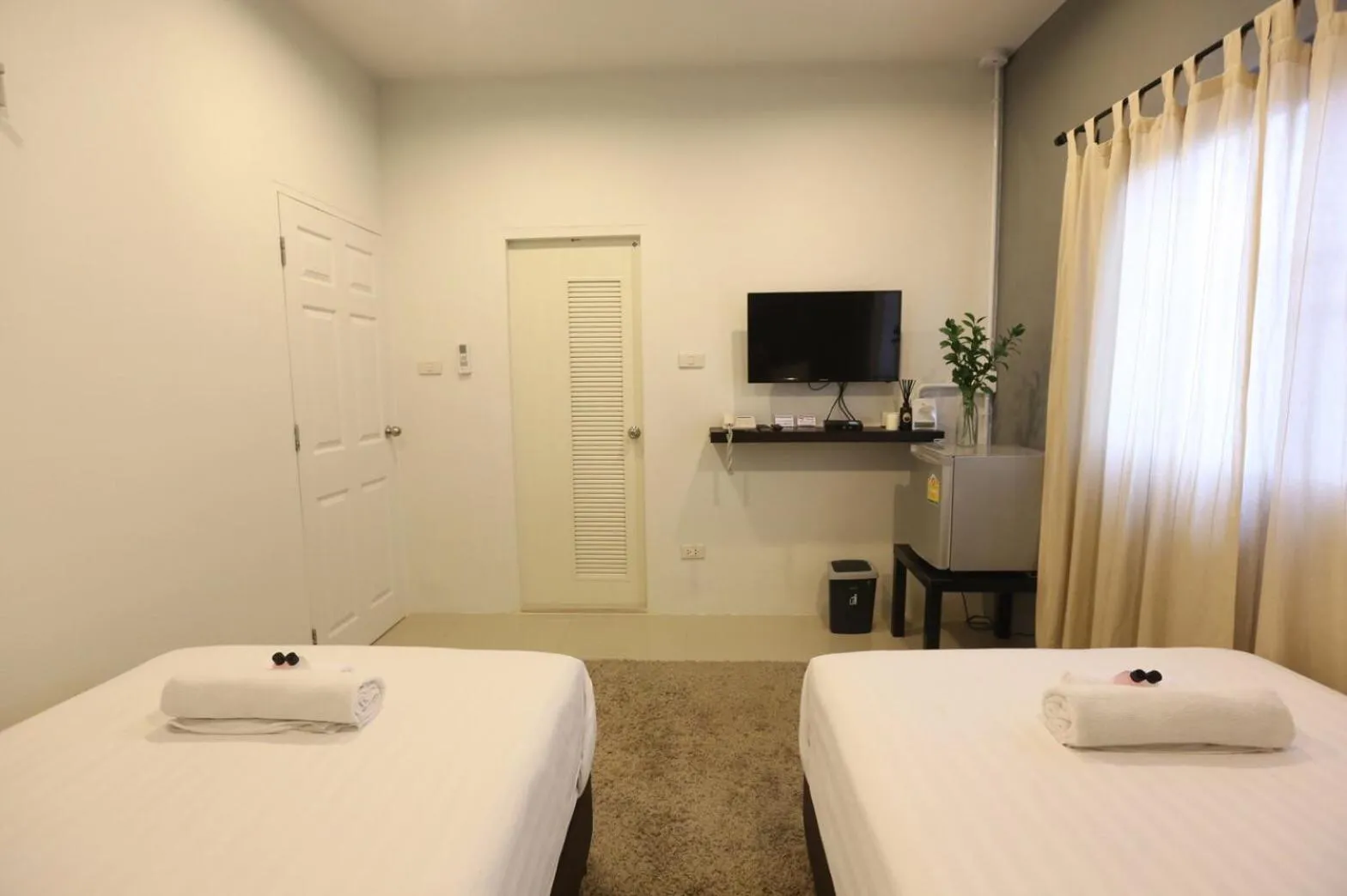 Bedroom, Bed in First Residence