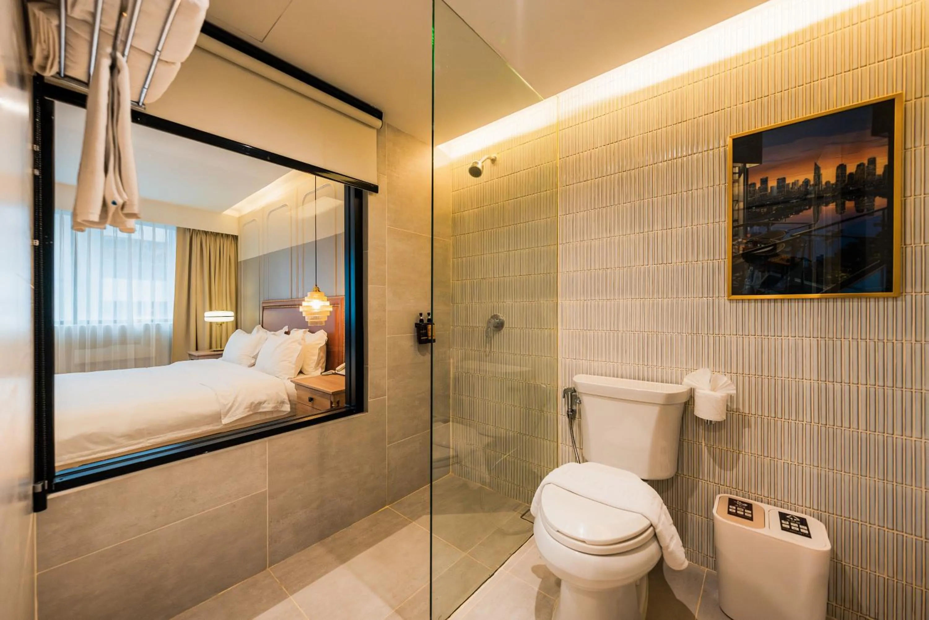Bathroom in THEE Bangkok by TH District "newly renovated"