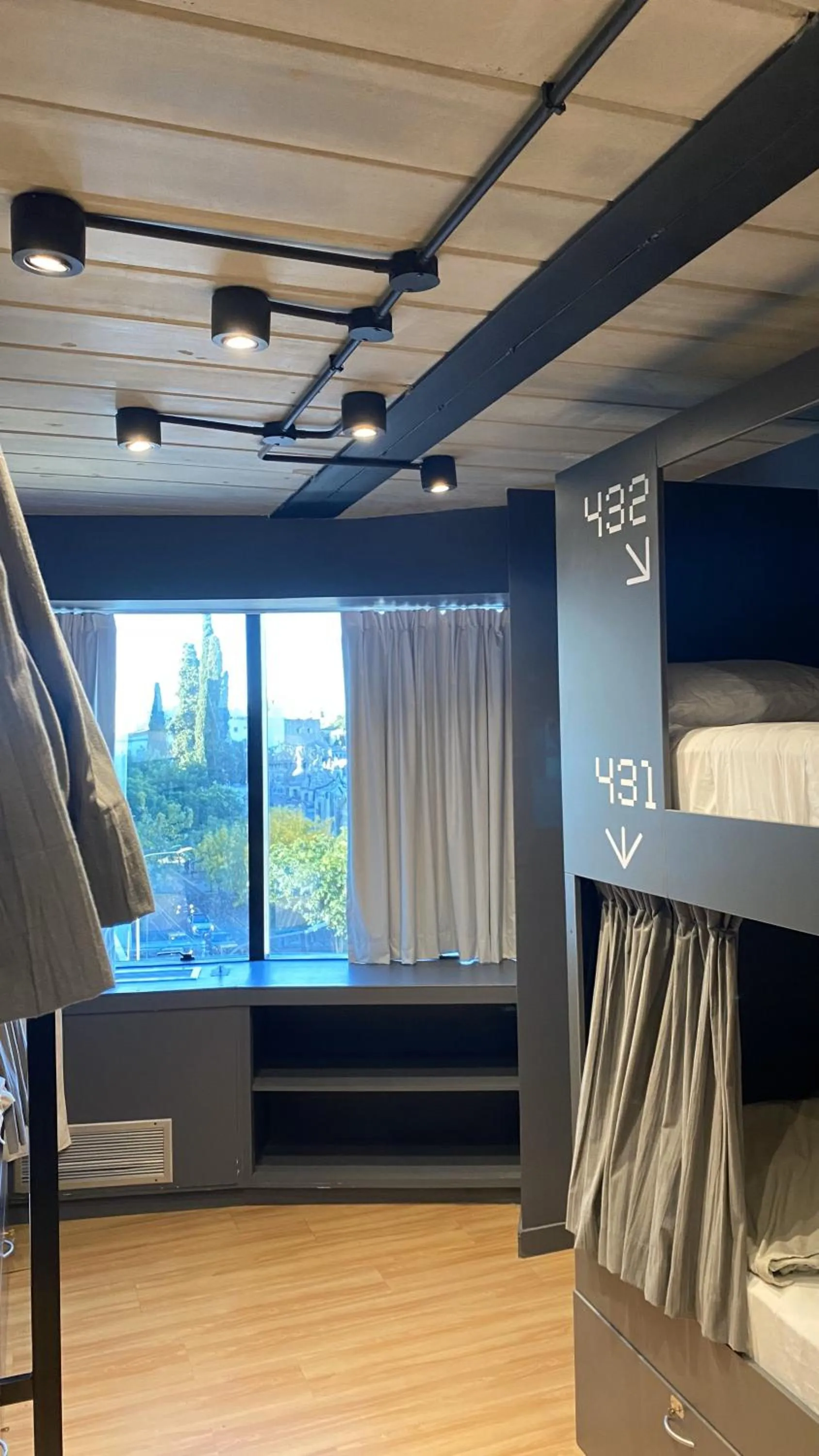 Bedroom, Bed in MONS hostel