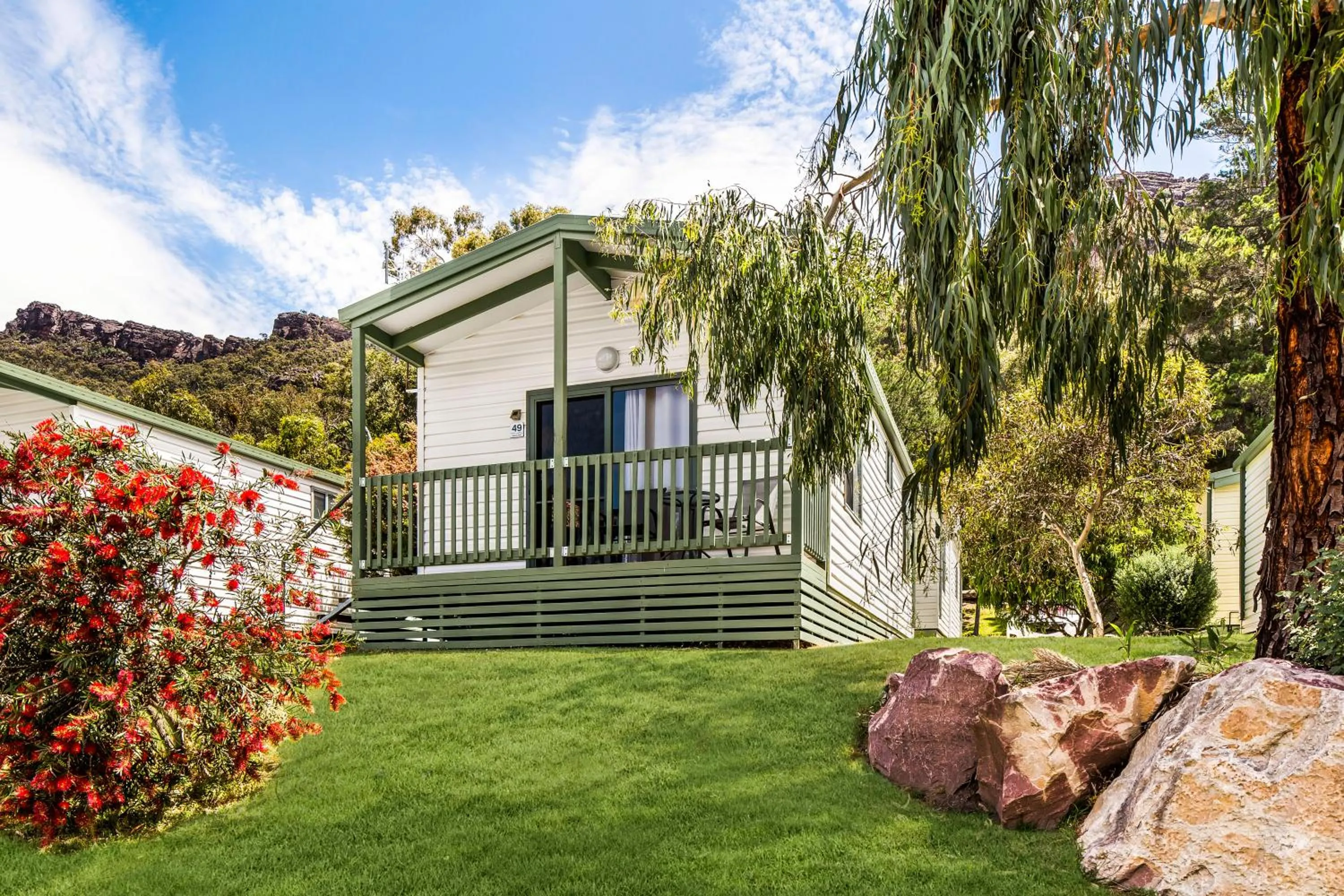 Property building in Breeze Holiday Parks - Halls Gap