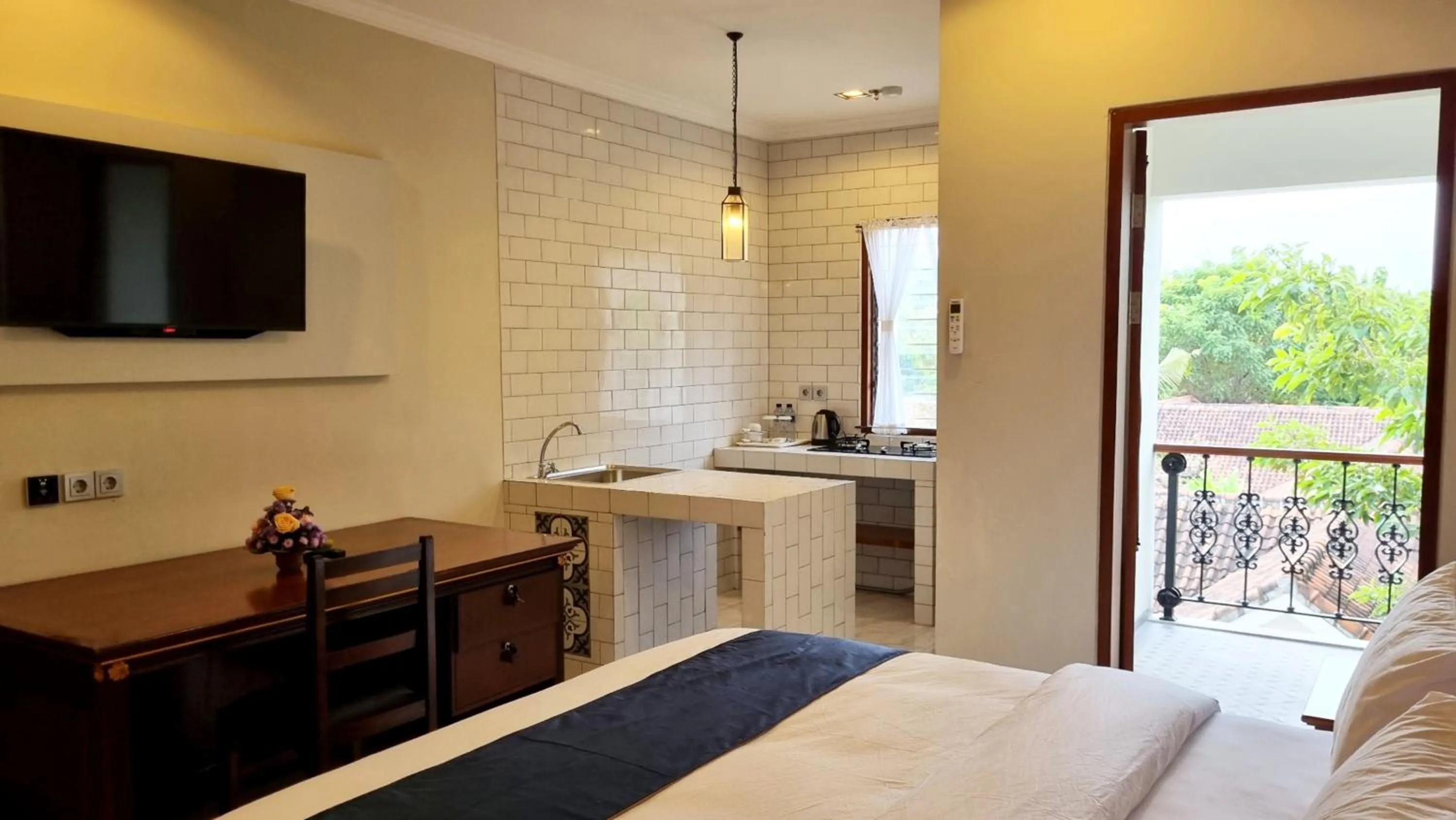 Bed in Omatha Village