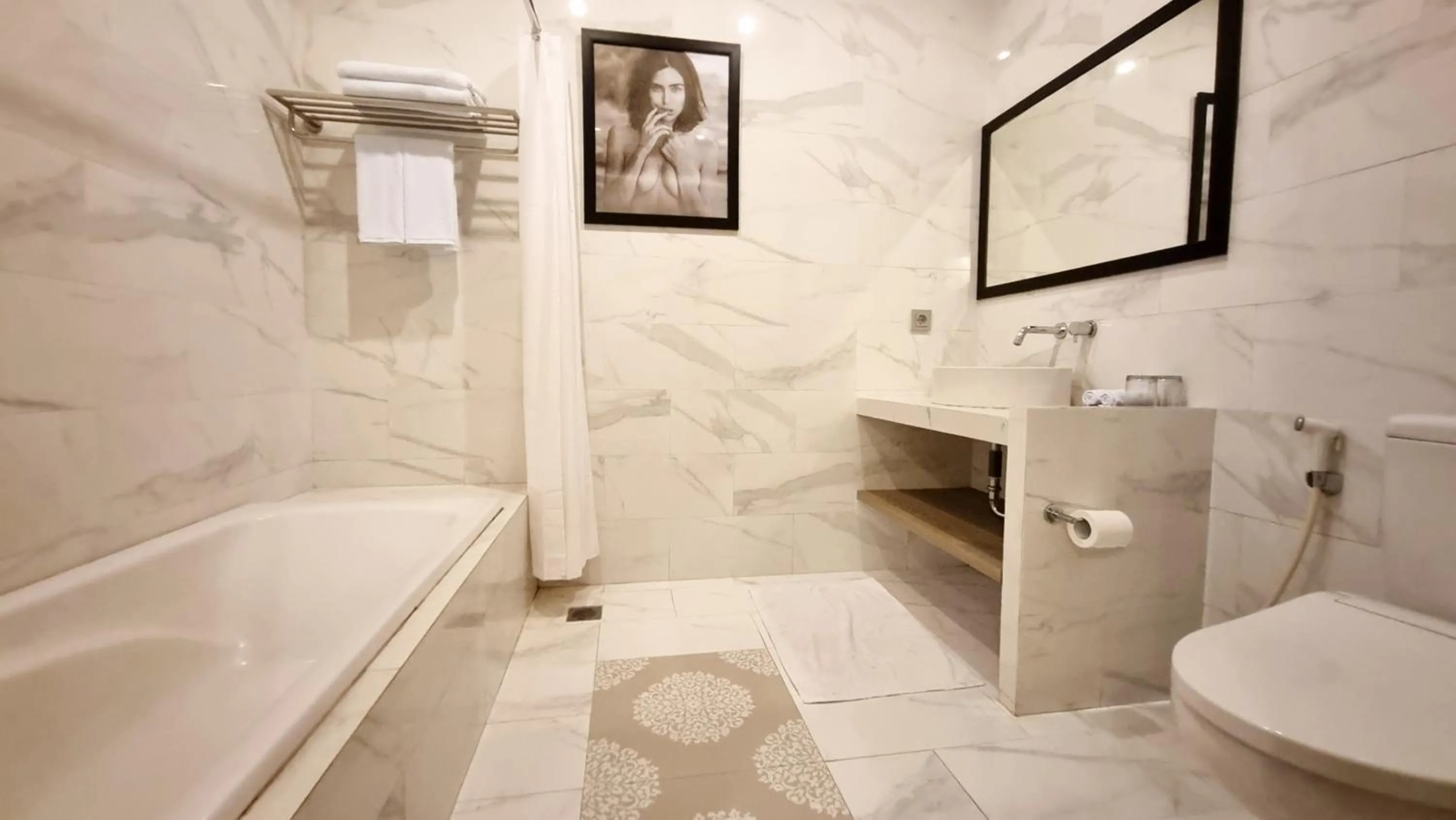 Bathroom in Omatha Village