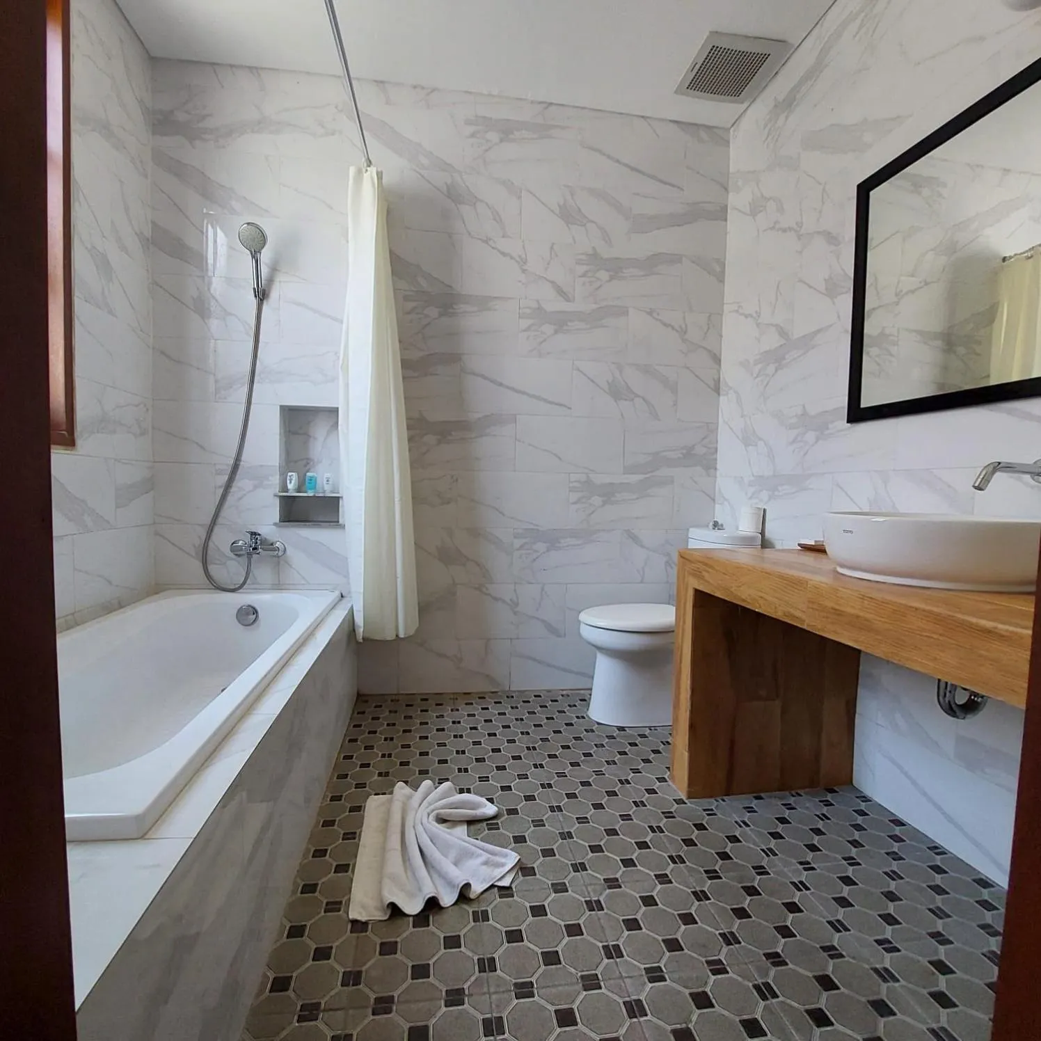 Bathroom in Omatha Village