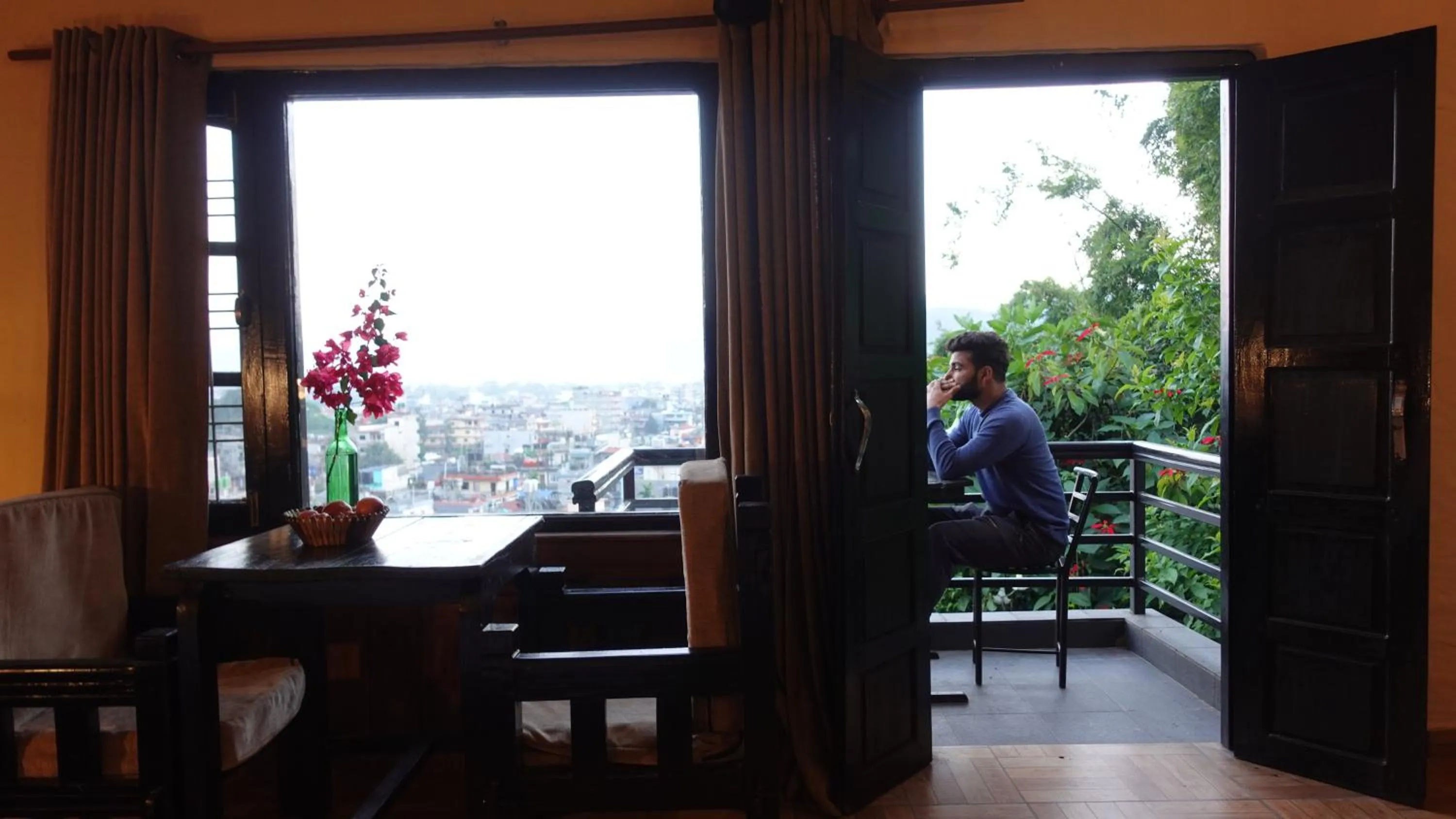 Patio in Hotel Tourist Residency