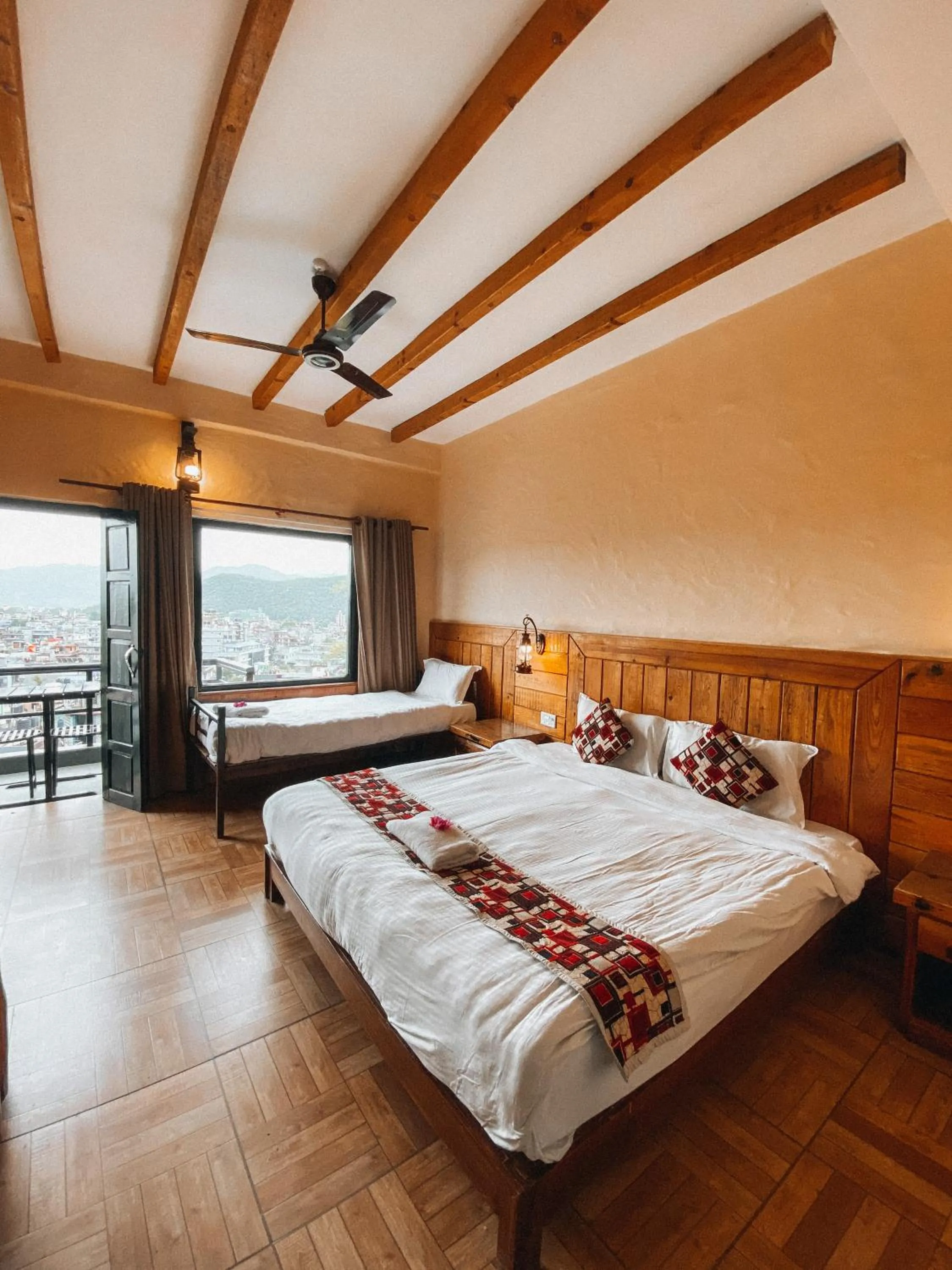 Bed in Hotel Tourist Residency