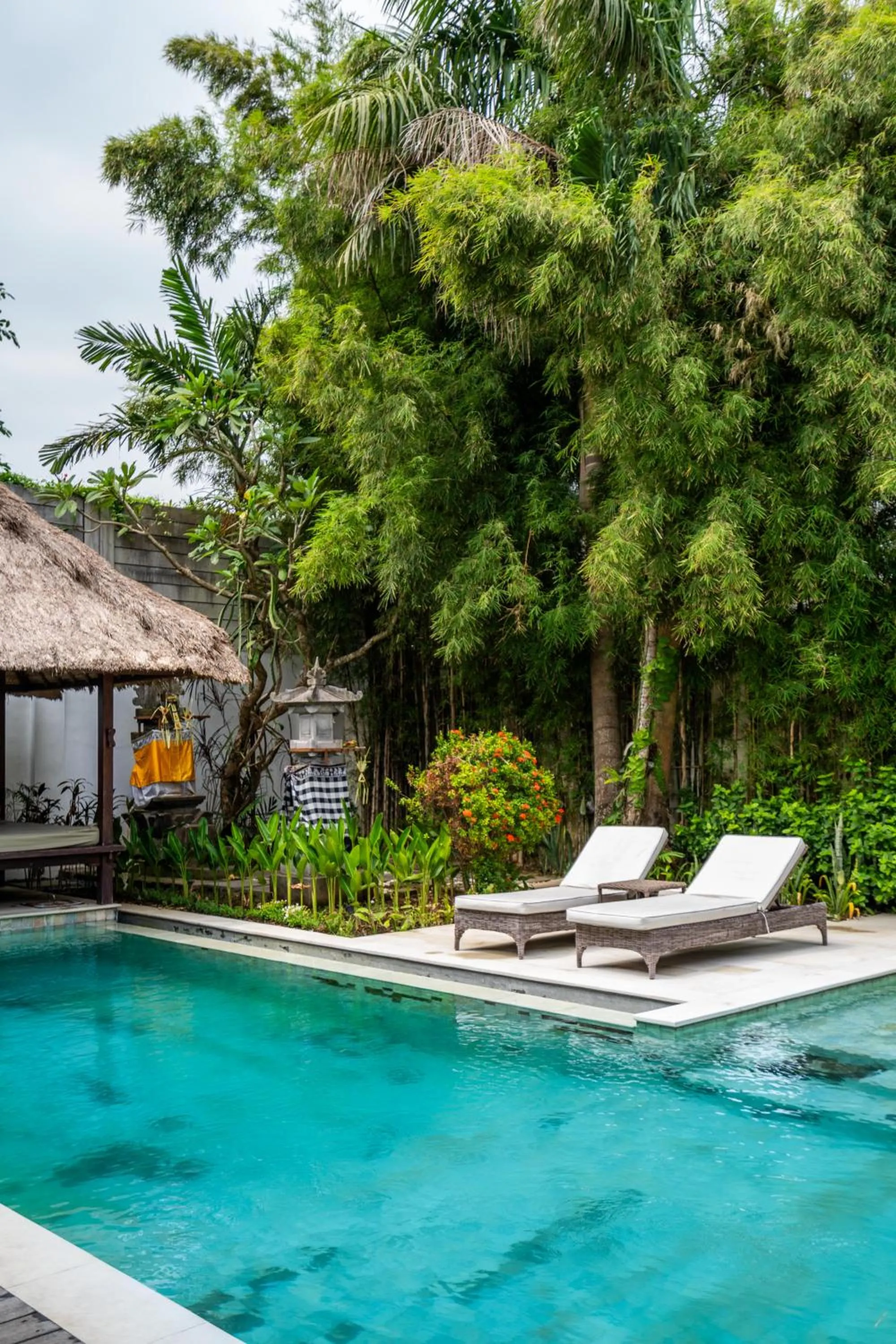 sunbed in Vienna Villas by Great Bali Villas