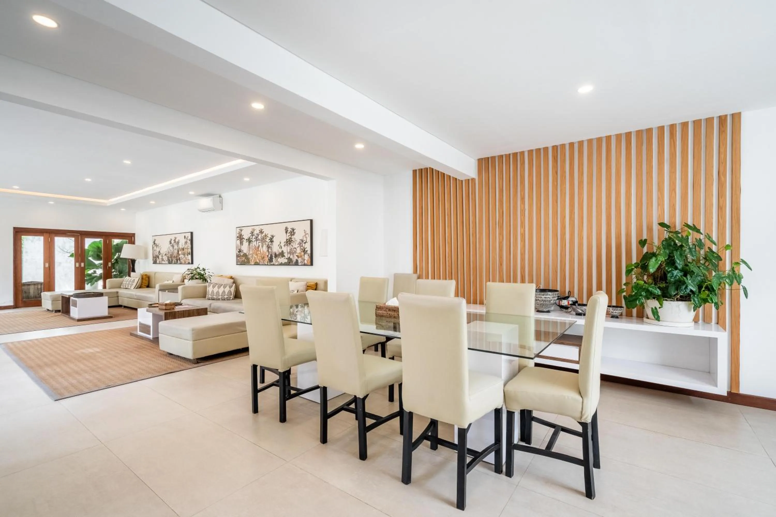 Dining area in Vienna Villas by Great Bali Villas