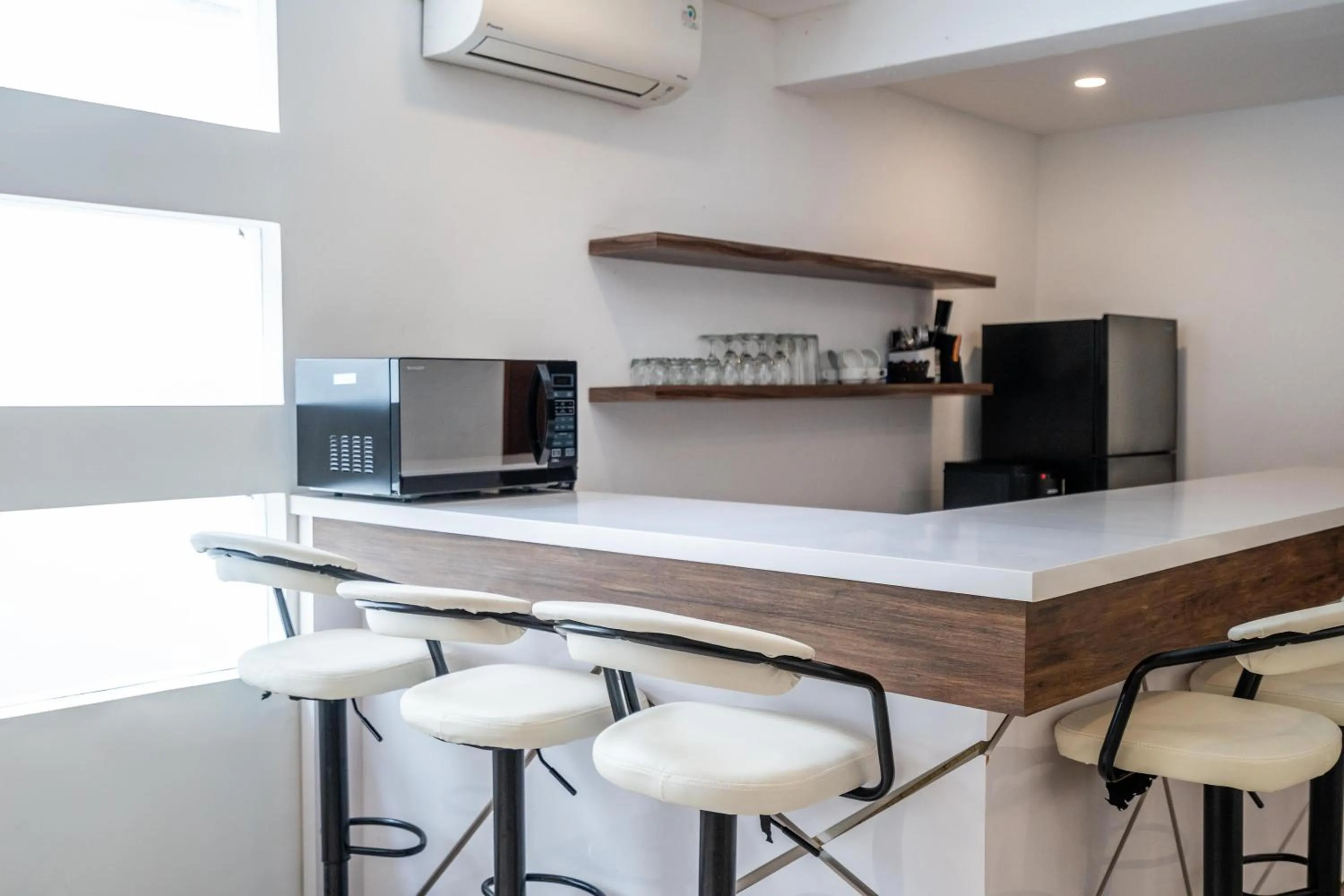 microwave in Vienna Villas by Great Bali Villas