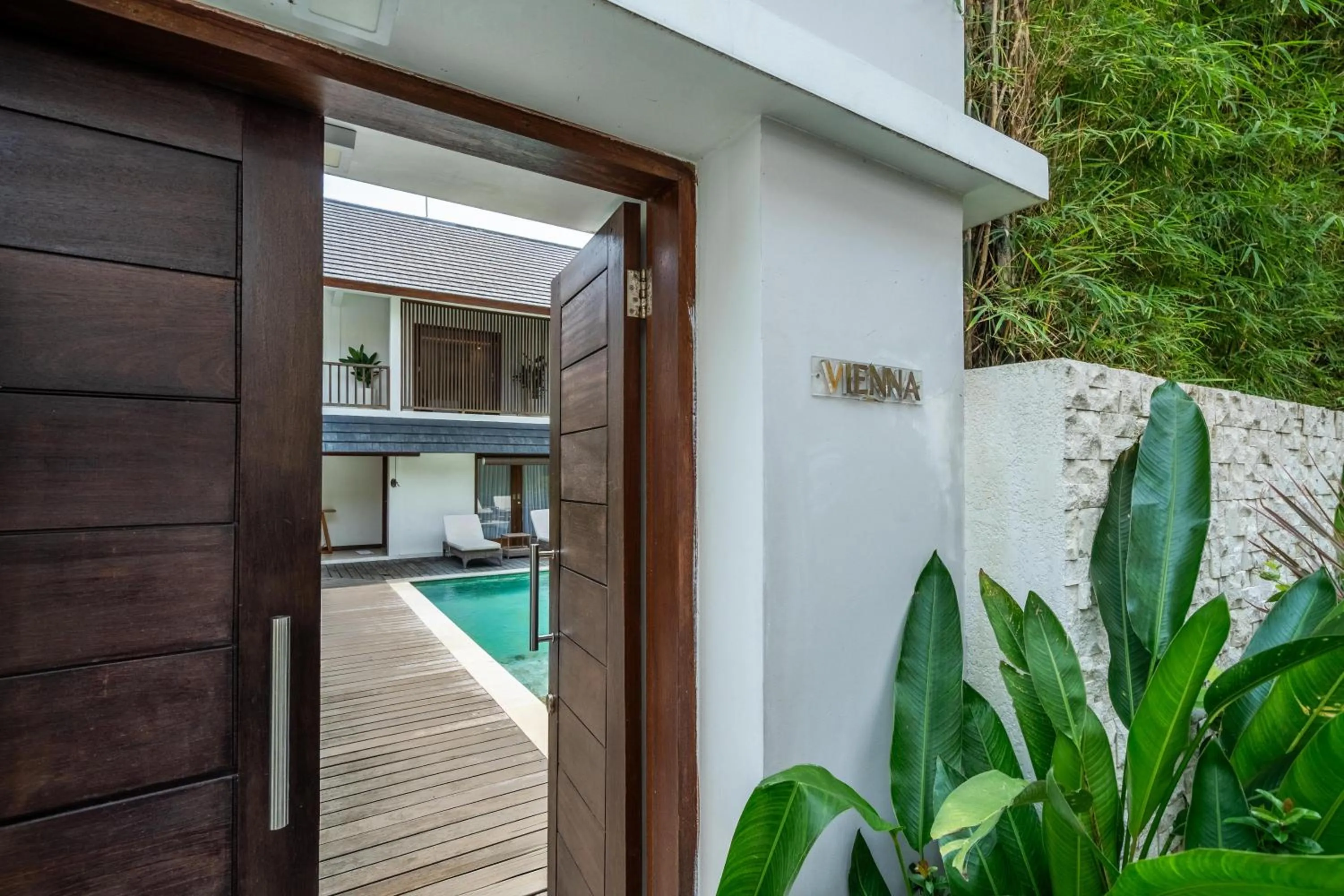 Facade/entrance in Vienna Villas by Great Bali Villas