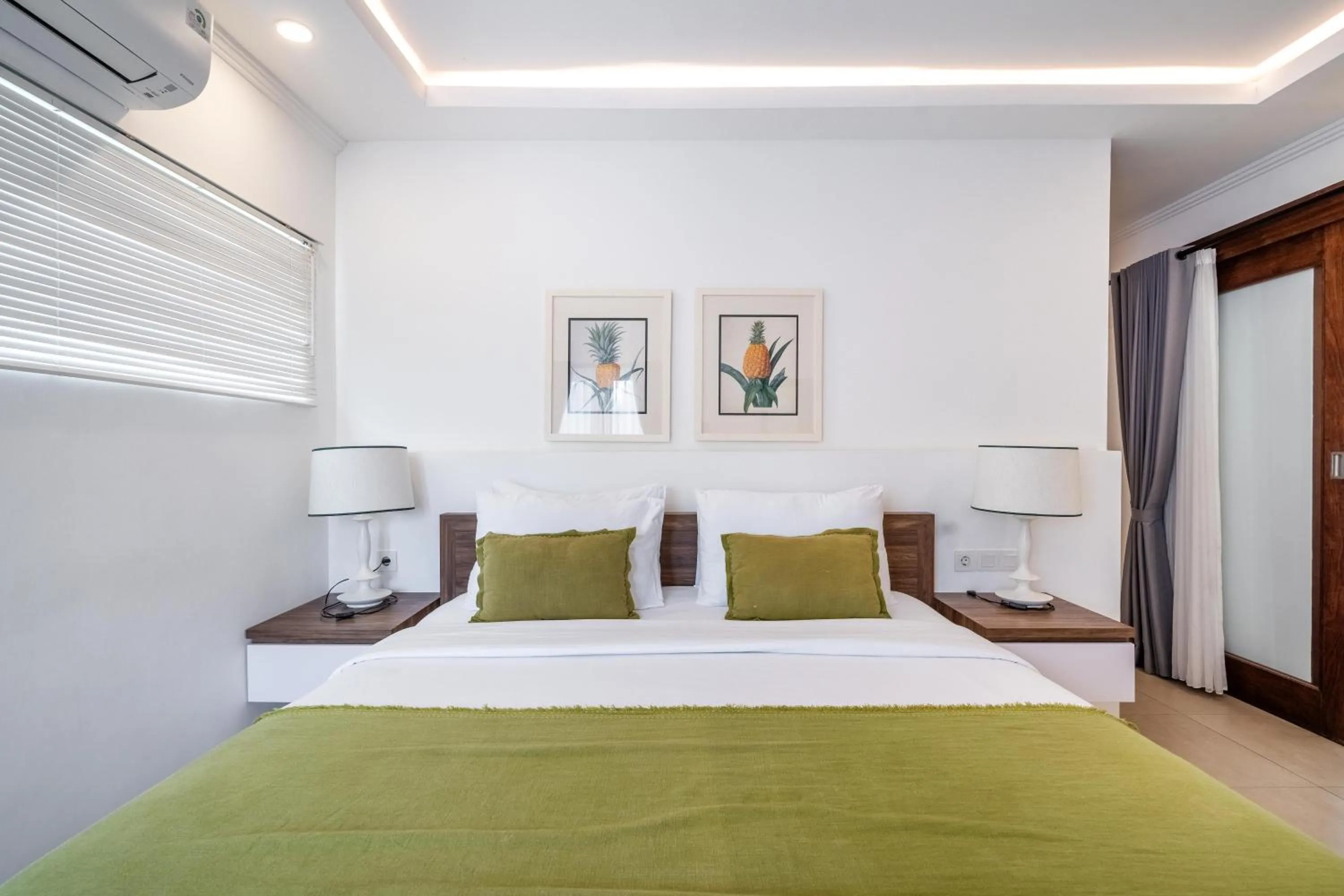 Bedroom, Bed in Vienna Villas by Great Bali Villas