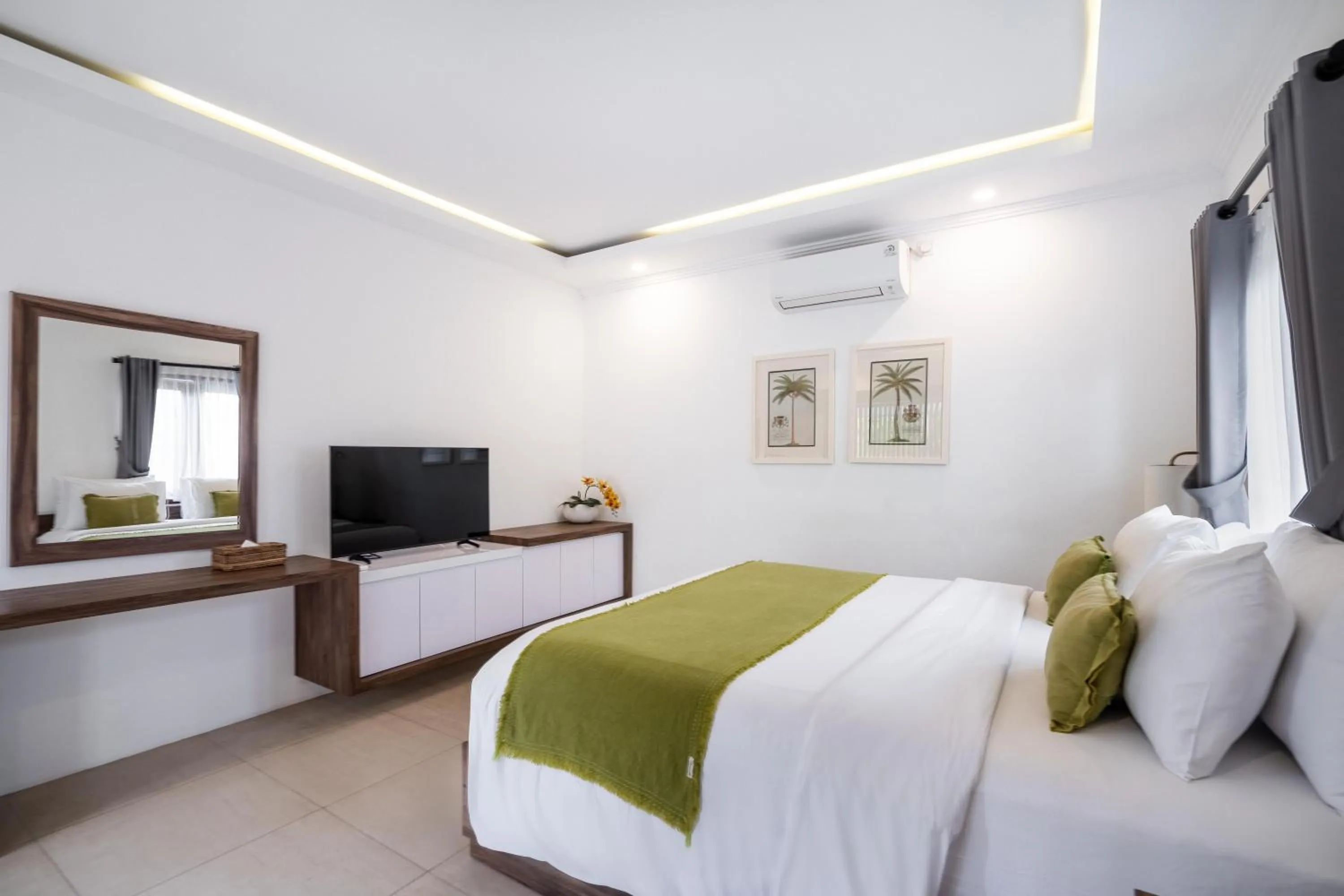 Bedroom, Bed in Vienna Villas by Great Bali Villas