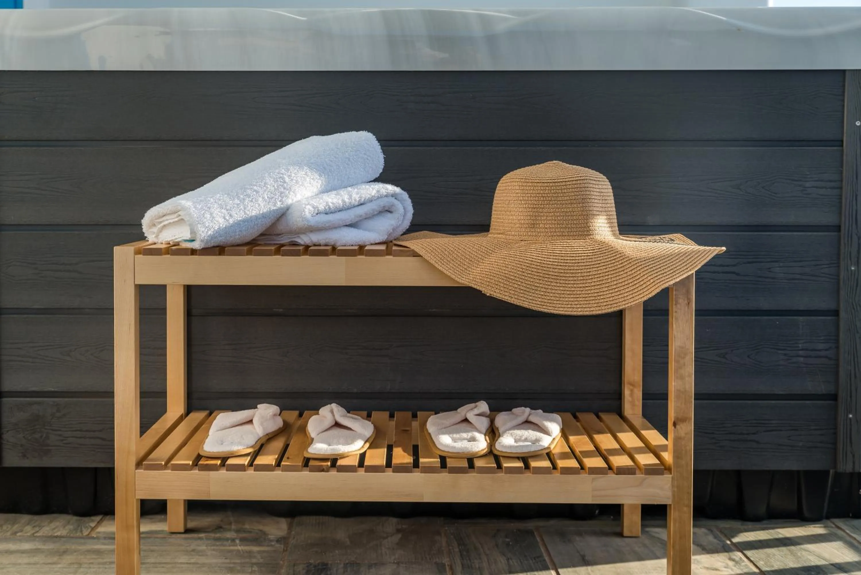 Decorative detail in Eiriana Luxury Suites