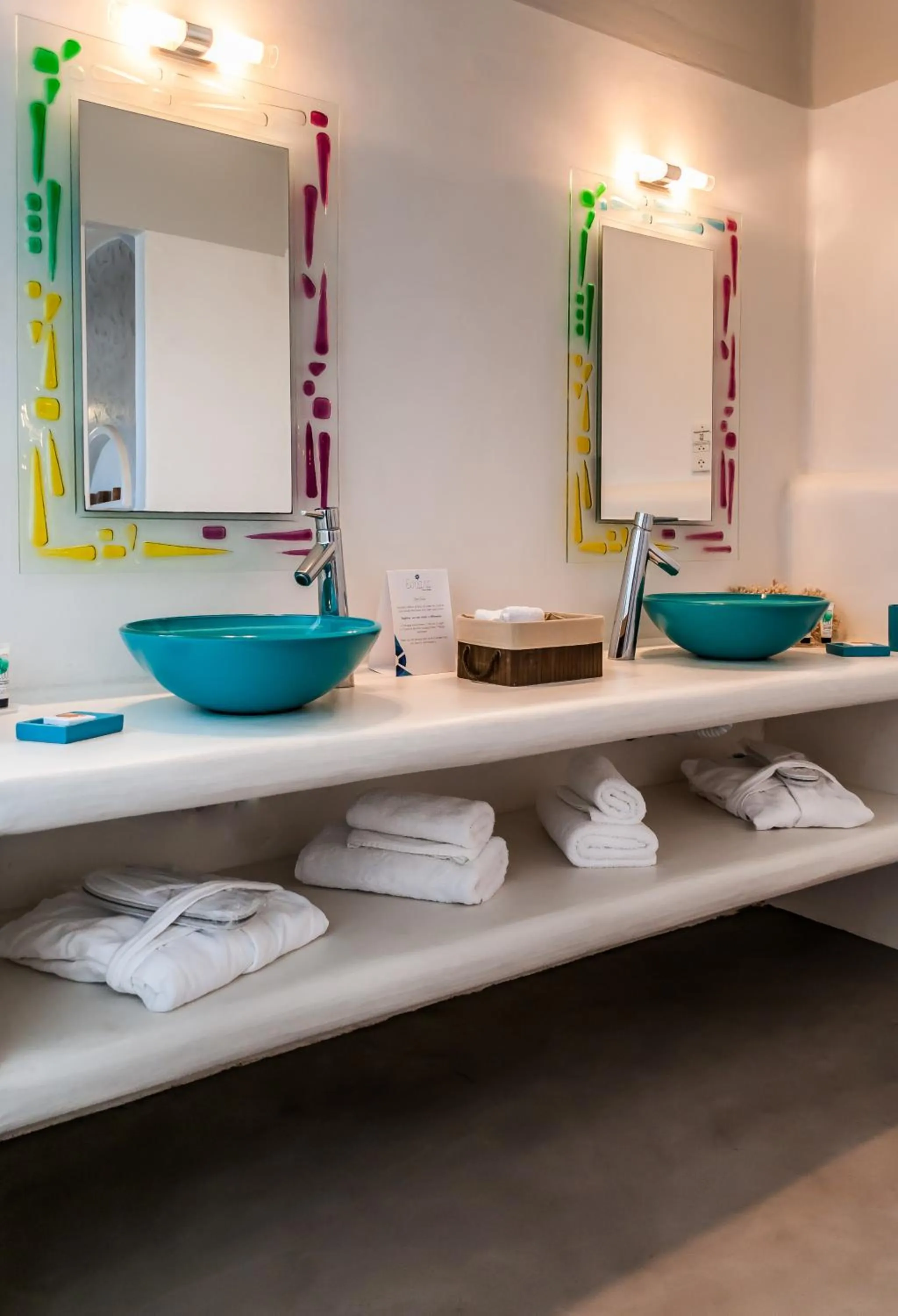 Bathroom in Eiriana Luxury Suites