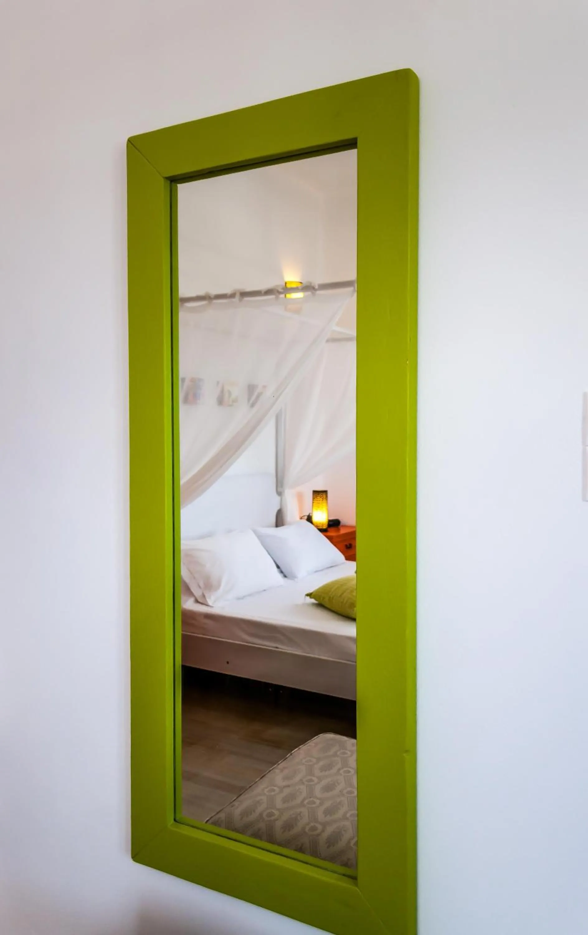 Decorative detail, Bed in Eiriana Luxury Suites