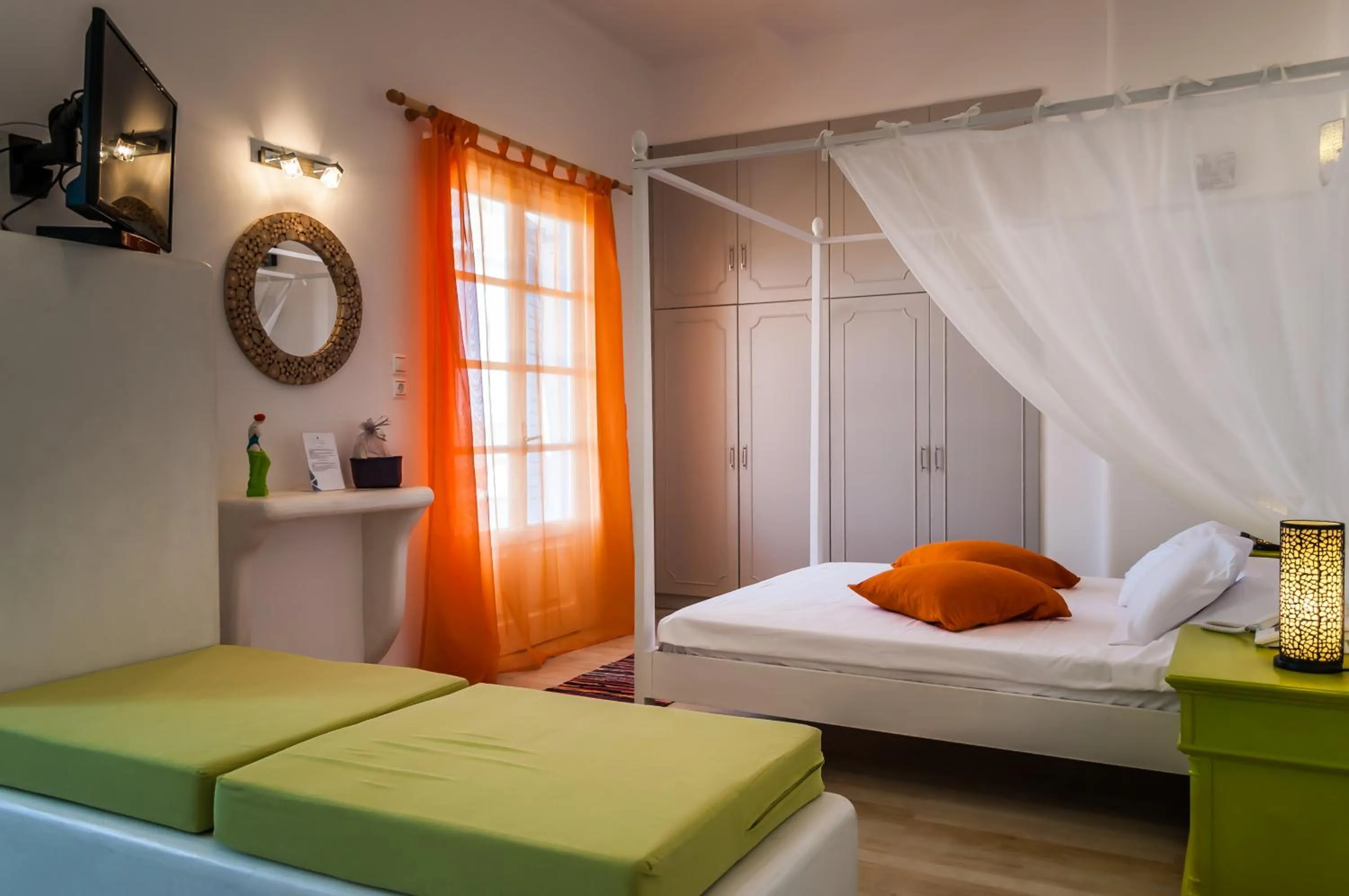 Photo of the whole room, Bed in Eiriana Luxury Suites