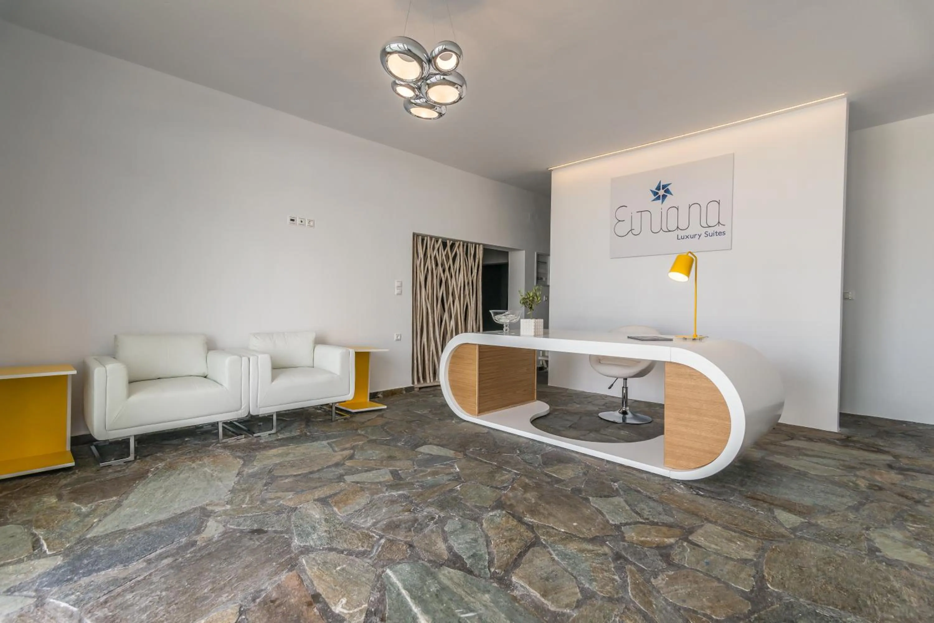 Lobby or reception in Eiriana Luxury Suites