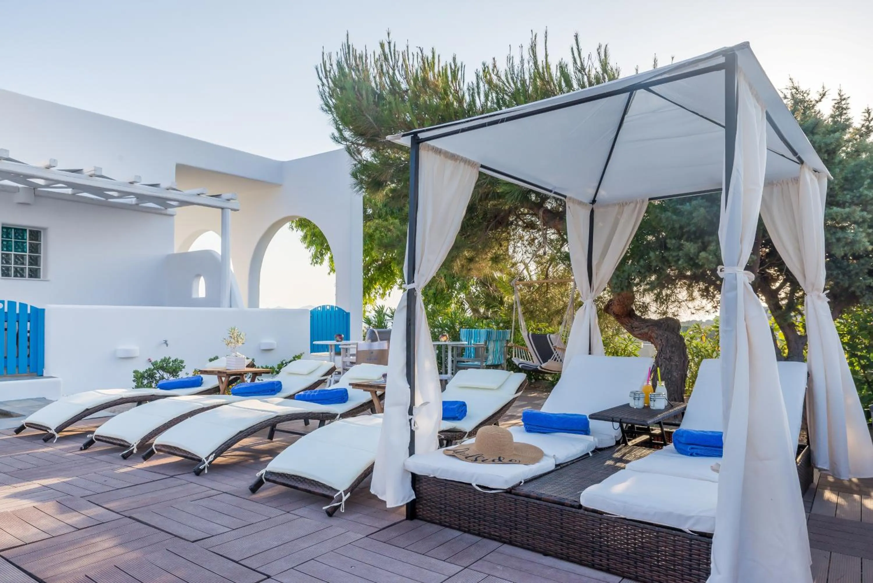 Swimming pool in Eiriana Luxury Suites