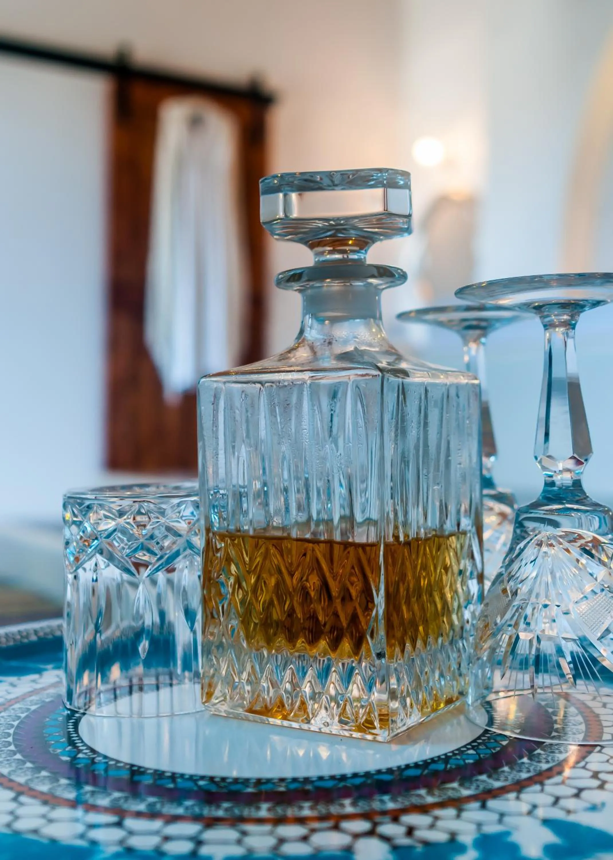 Decorative detail in Eiriana Luxury Suites