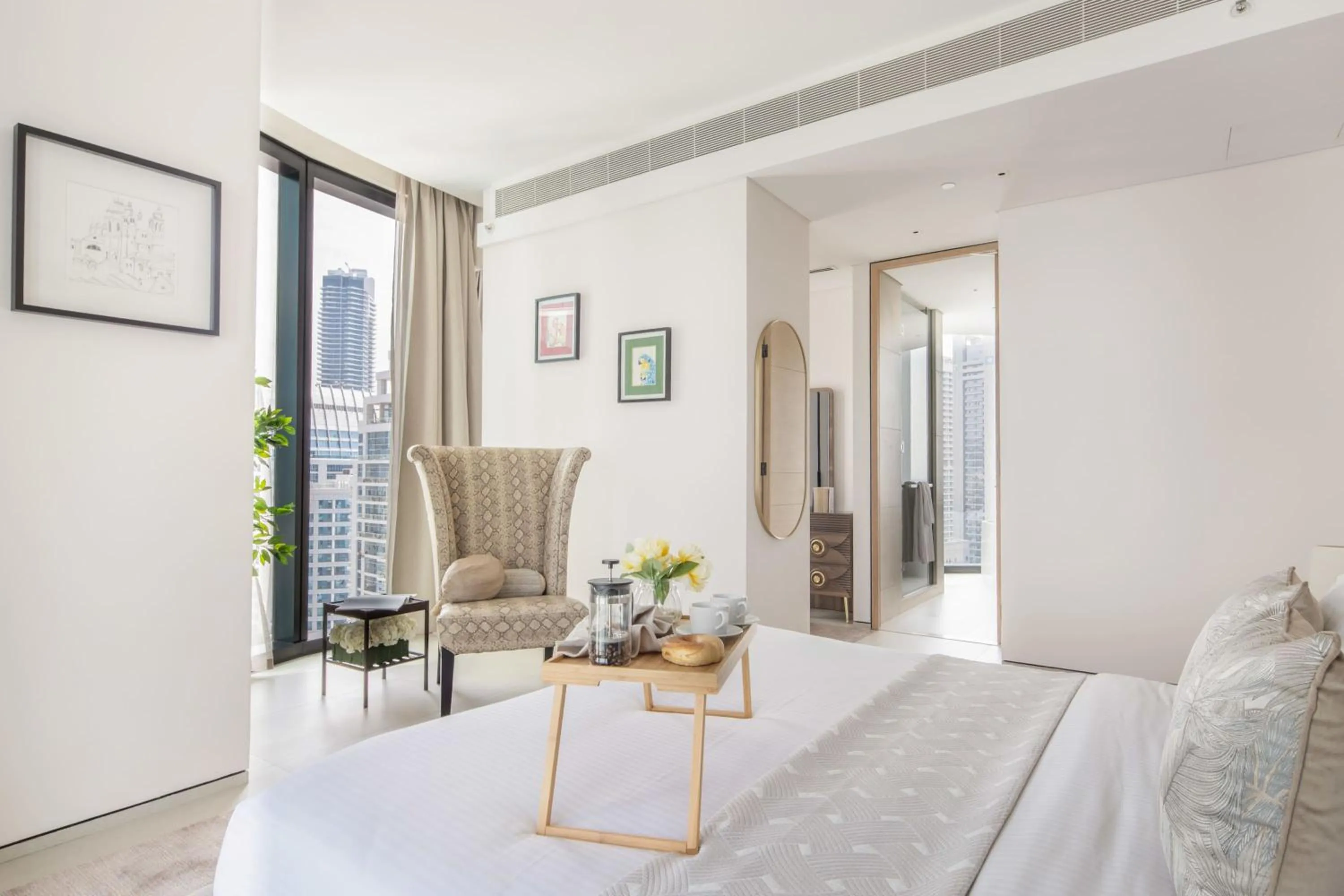 Bed in Frank Porter - The Address JBR