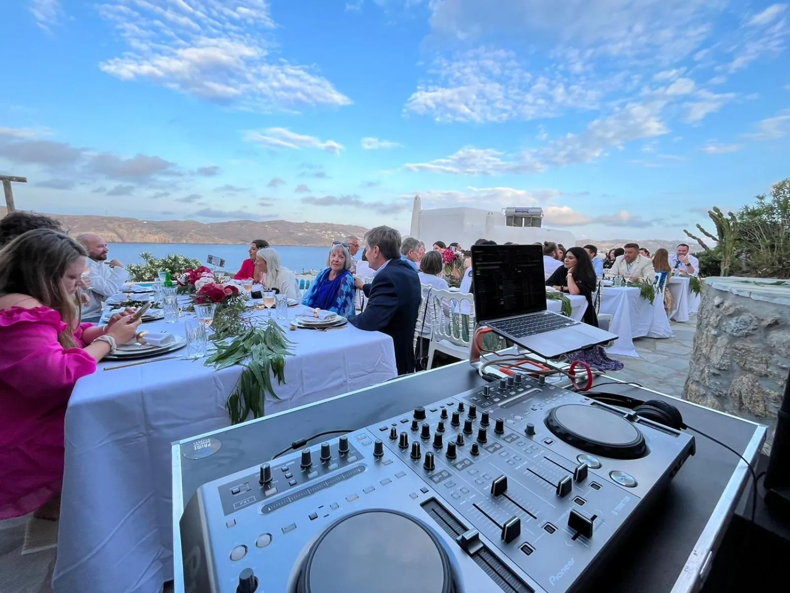 Evening entertainment in Villas Kappas