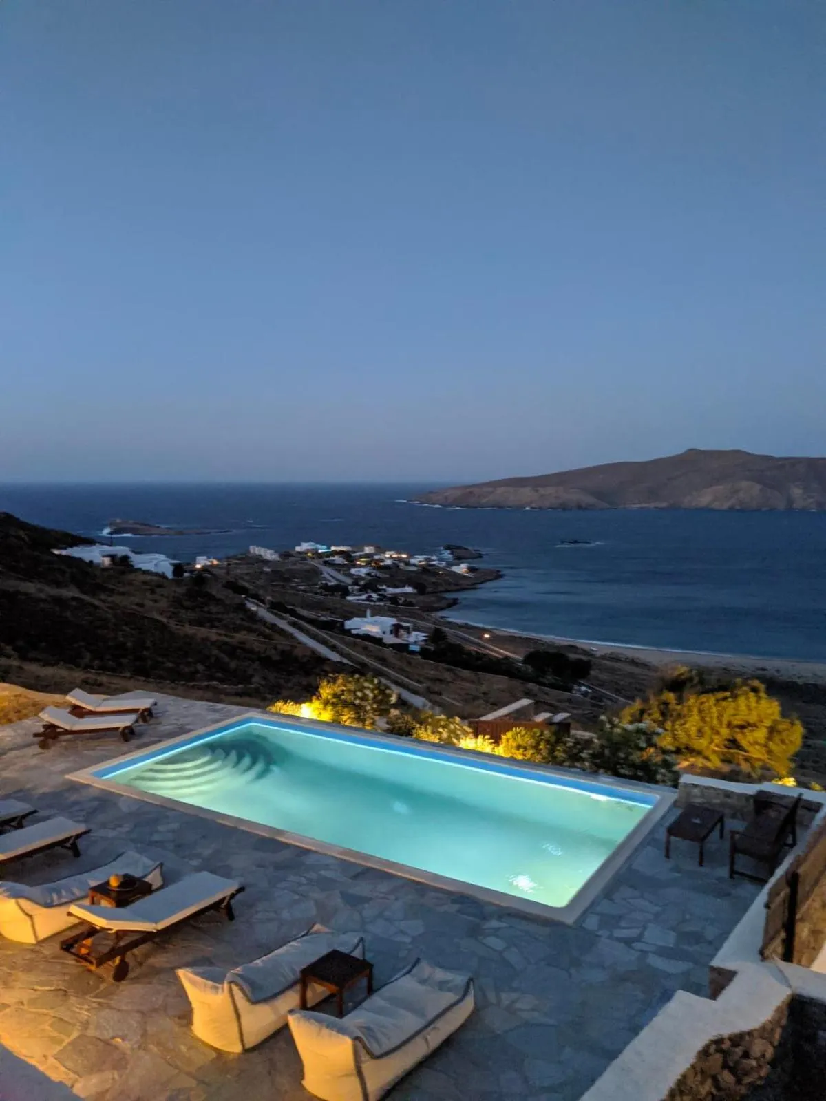 Pool view in Villas Kappas