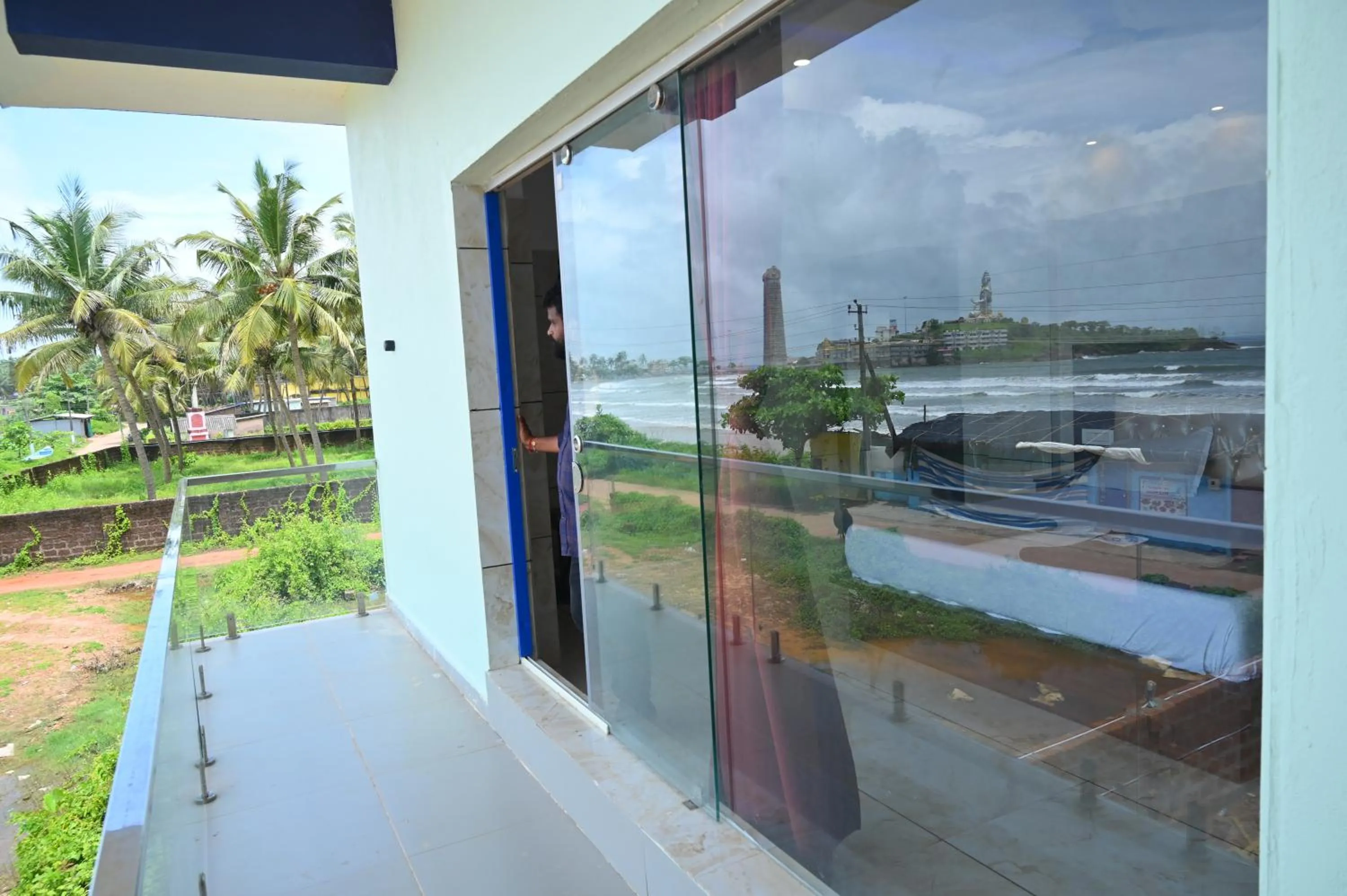 Balcony/Terrace in Blue Pearl Beach Guest House