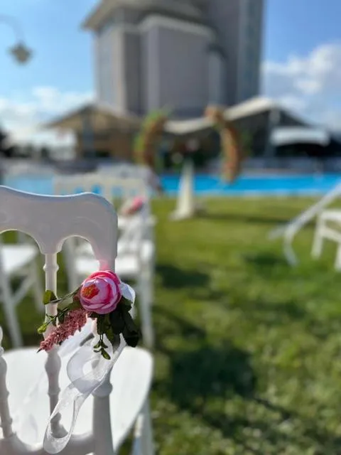 Swimming pool in Burgaz İzer Hotel
