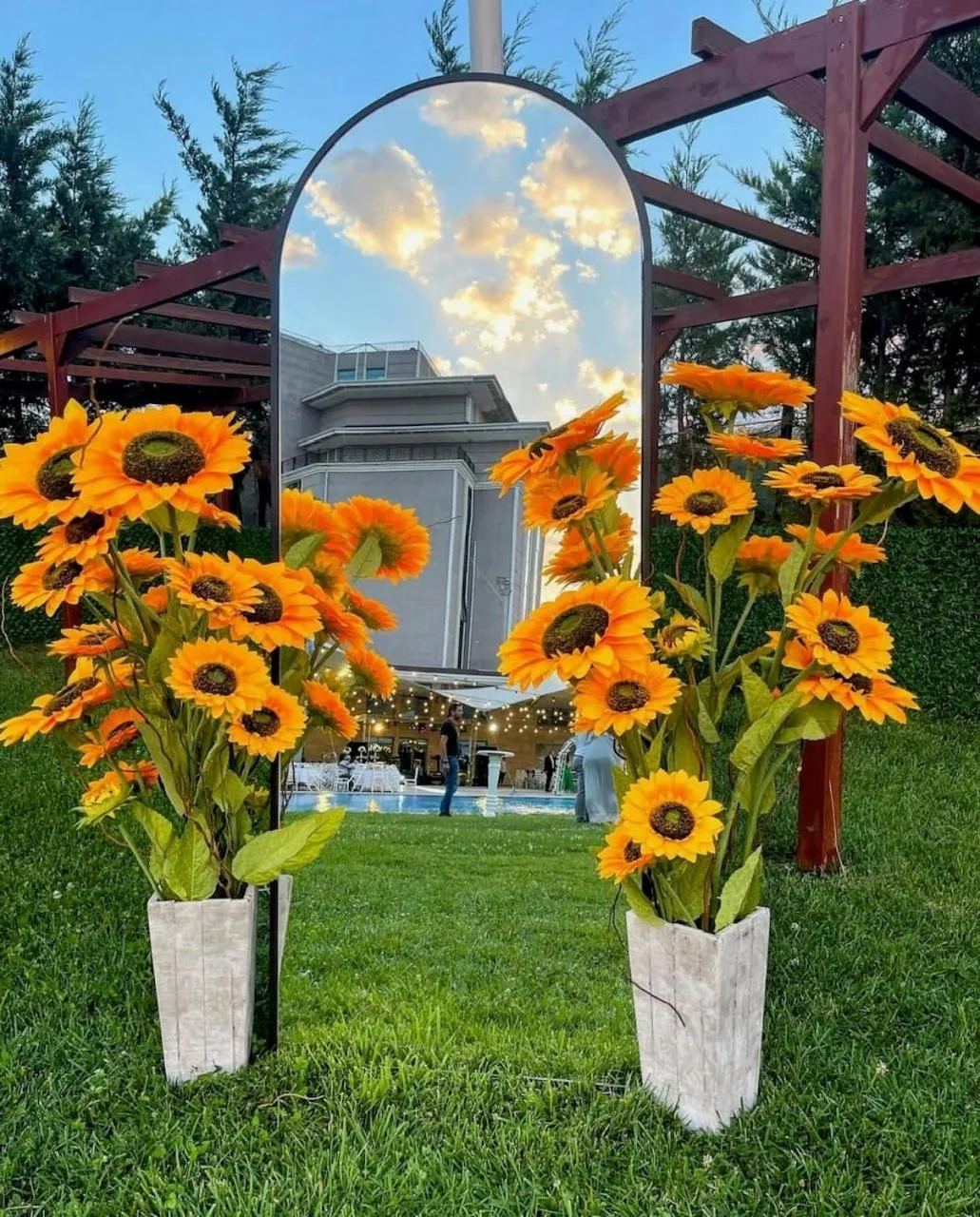 Garden view in Burgaz İzer Hotel