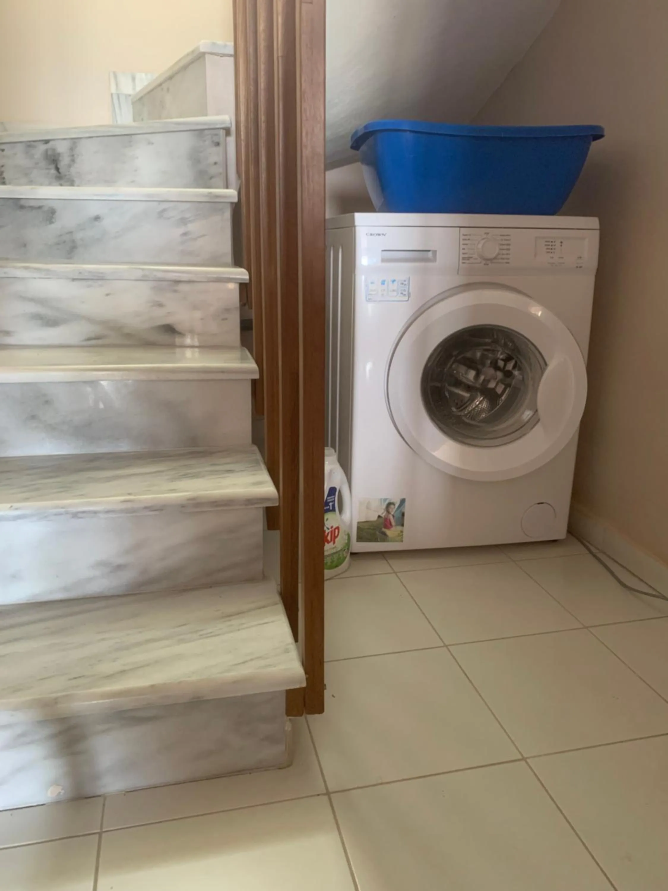 washing machine in Evmorfes Villas