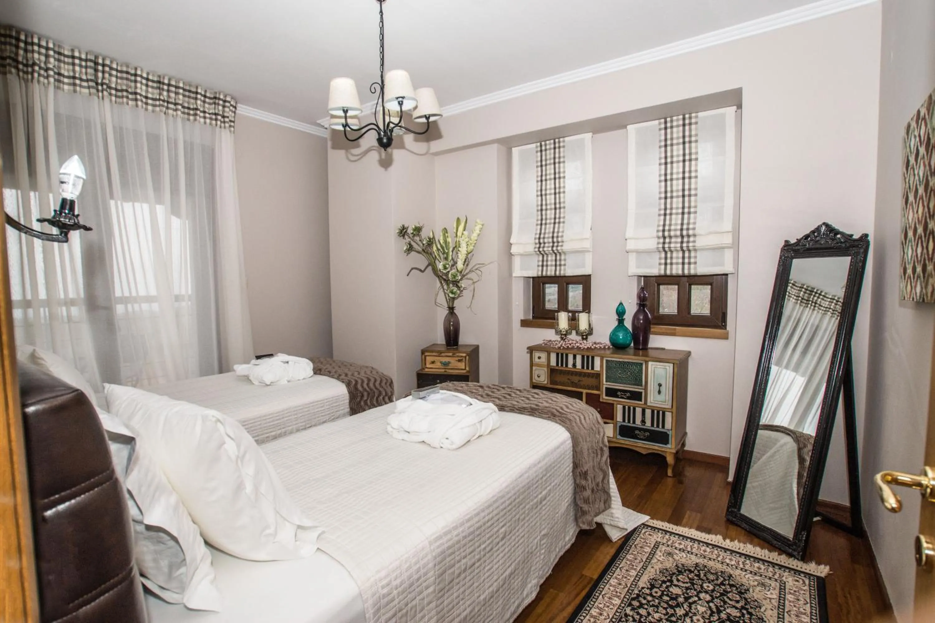 Bedroom, Bed in Evmorfes Villas