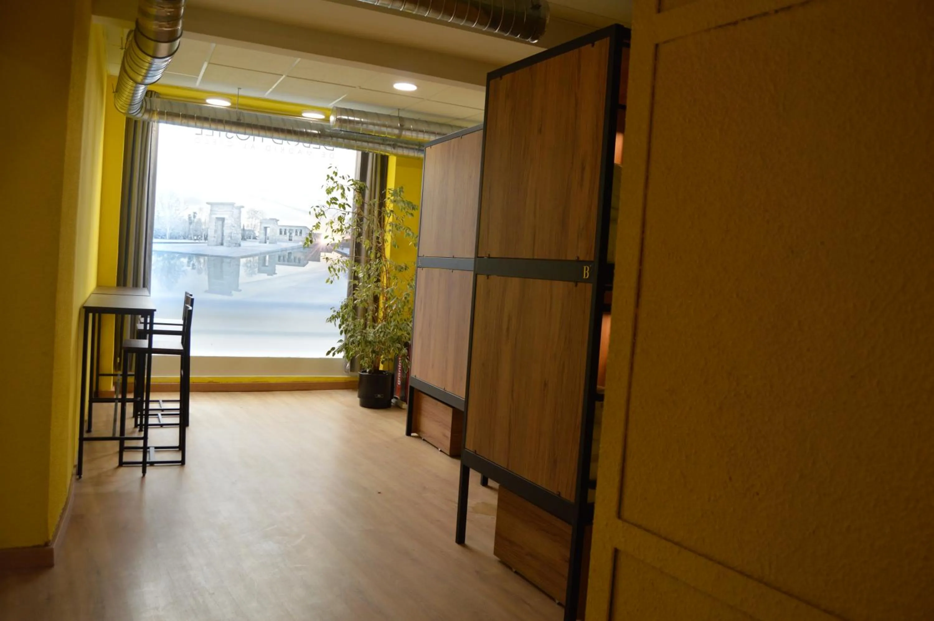 Natural landscape in Debod Hostel