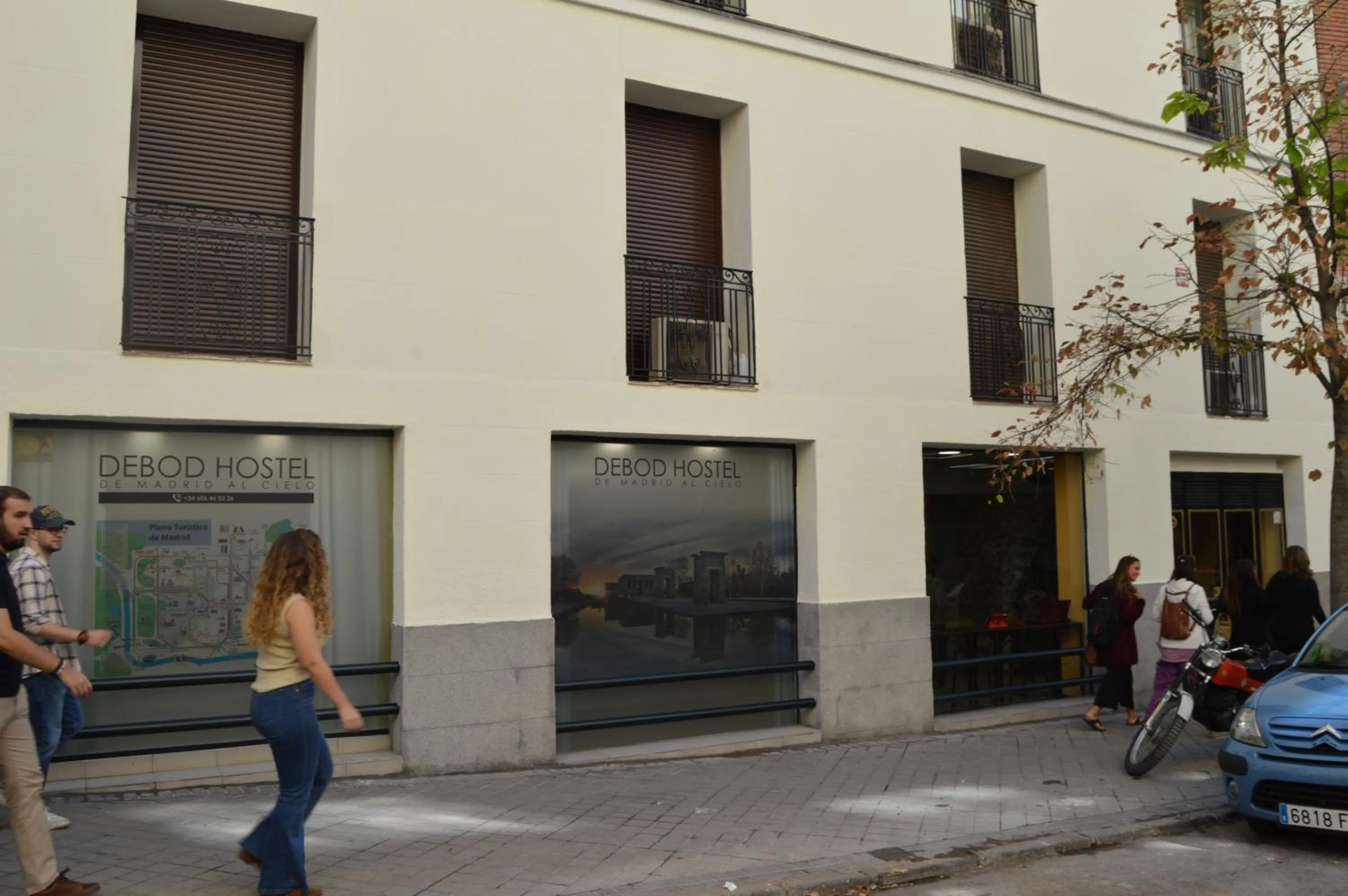 Property building in Debod Hostel