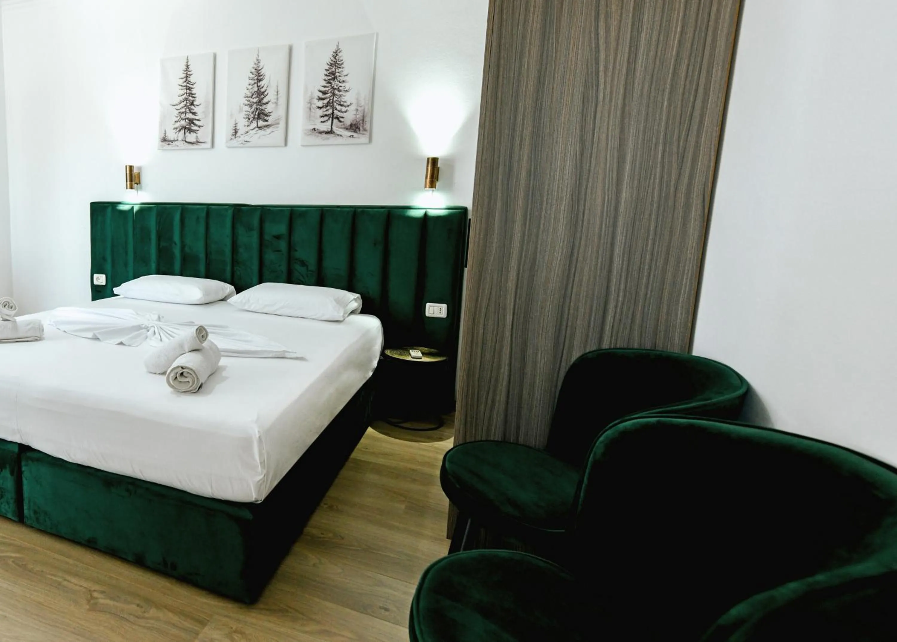 Decorative detail, Bed in Hotel Floga