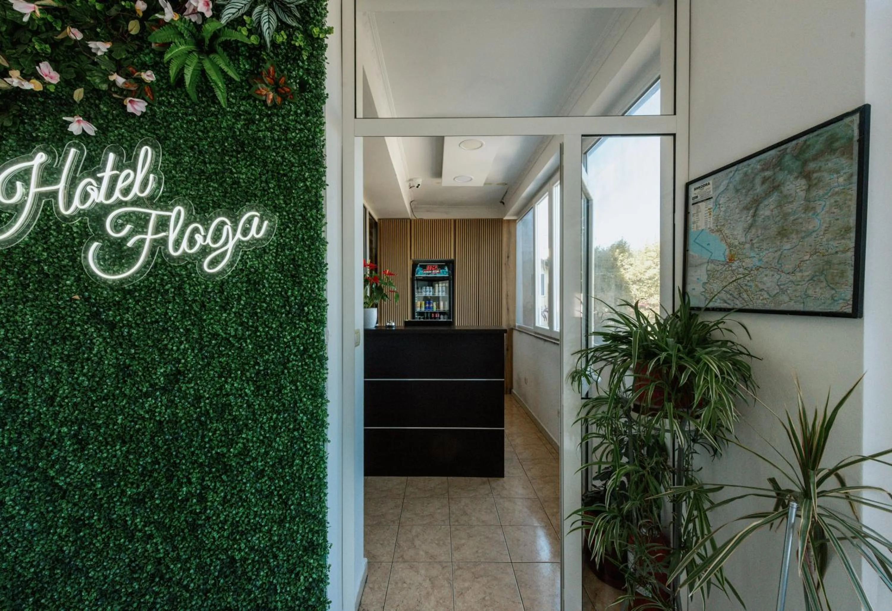 Lobby or reception in Hotel Floga