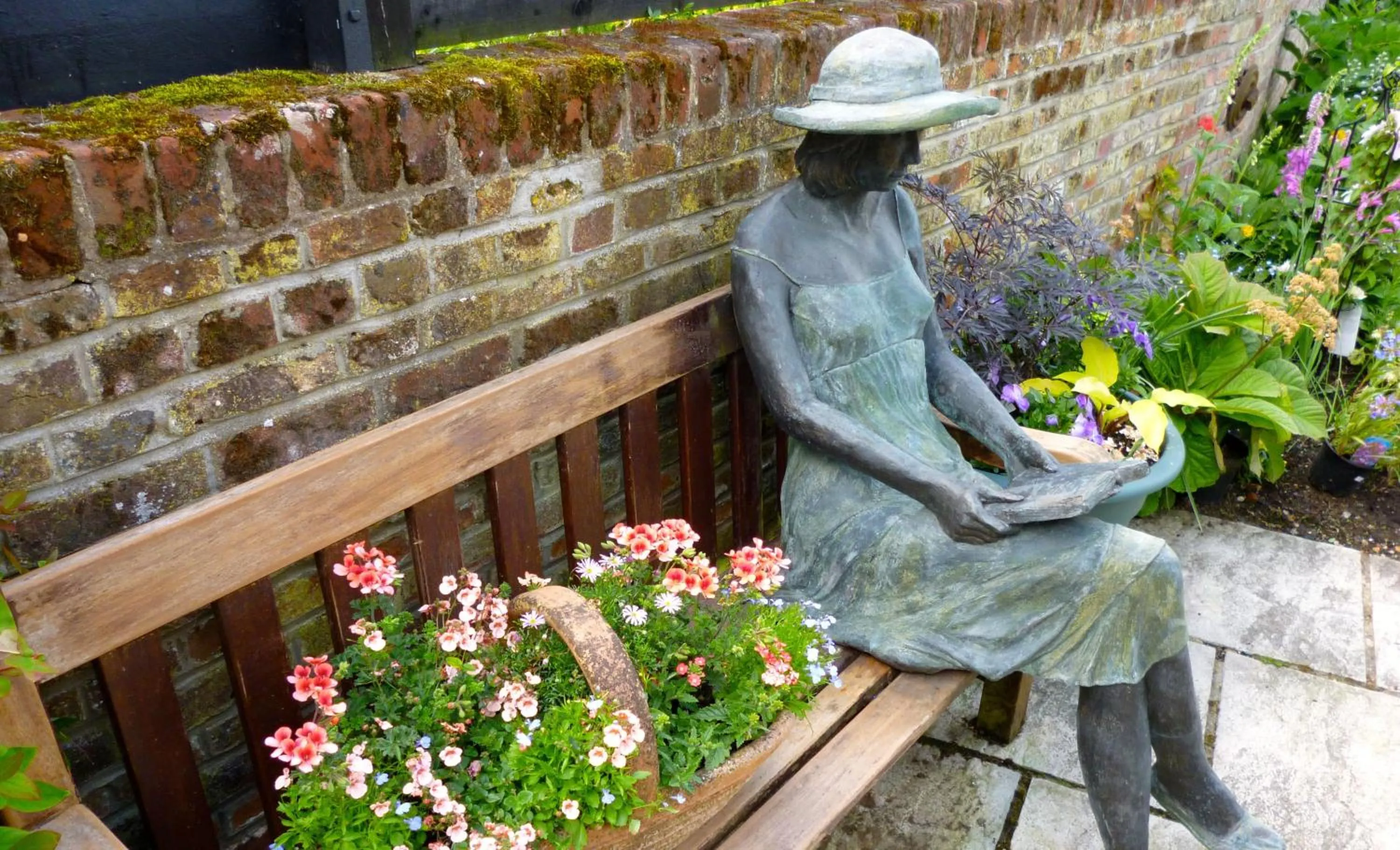 Decorative detail in Copperfields Guest House