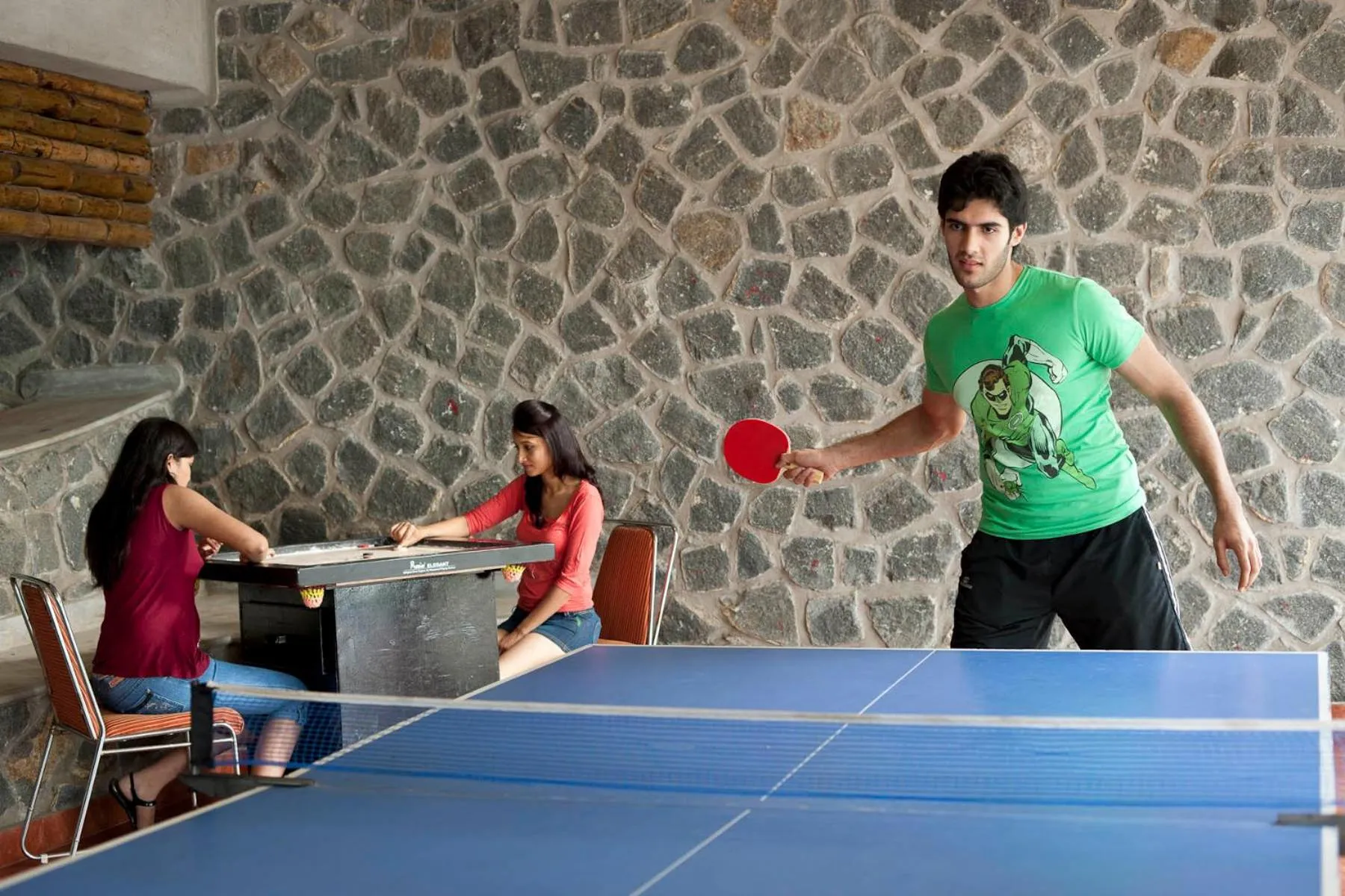 Table tennis in GReaT Trails Yercaud by GRT Hotels