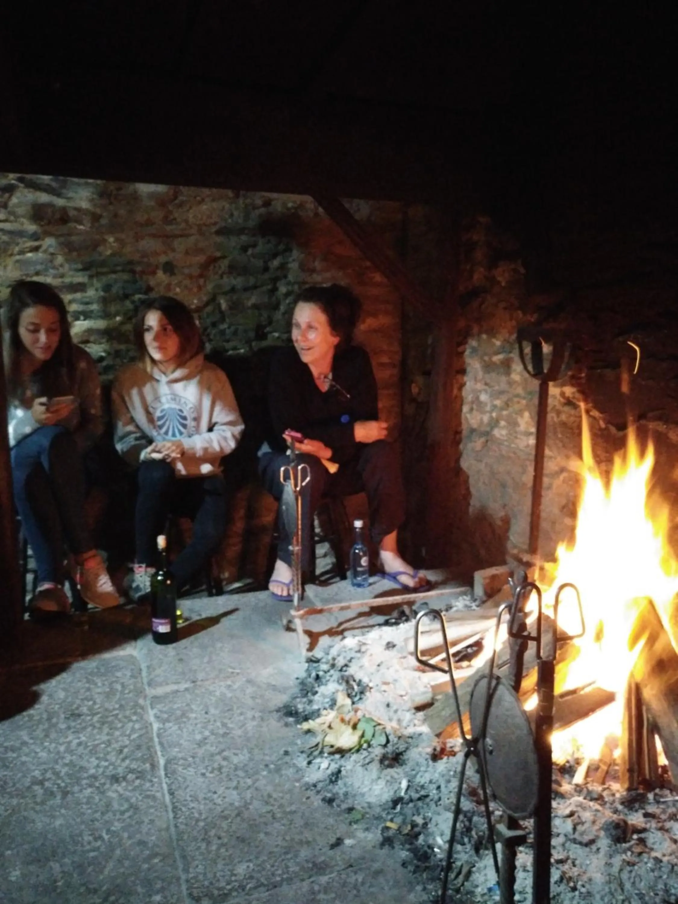 Communal lounge/ TV room in Pension-Albergue Don Alvaro