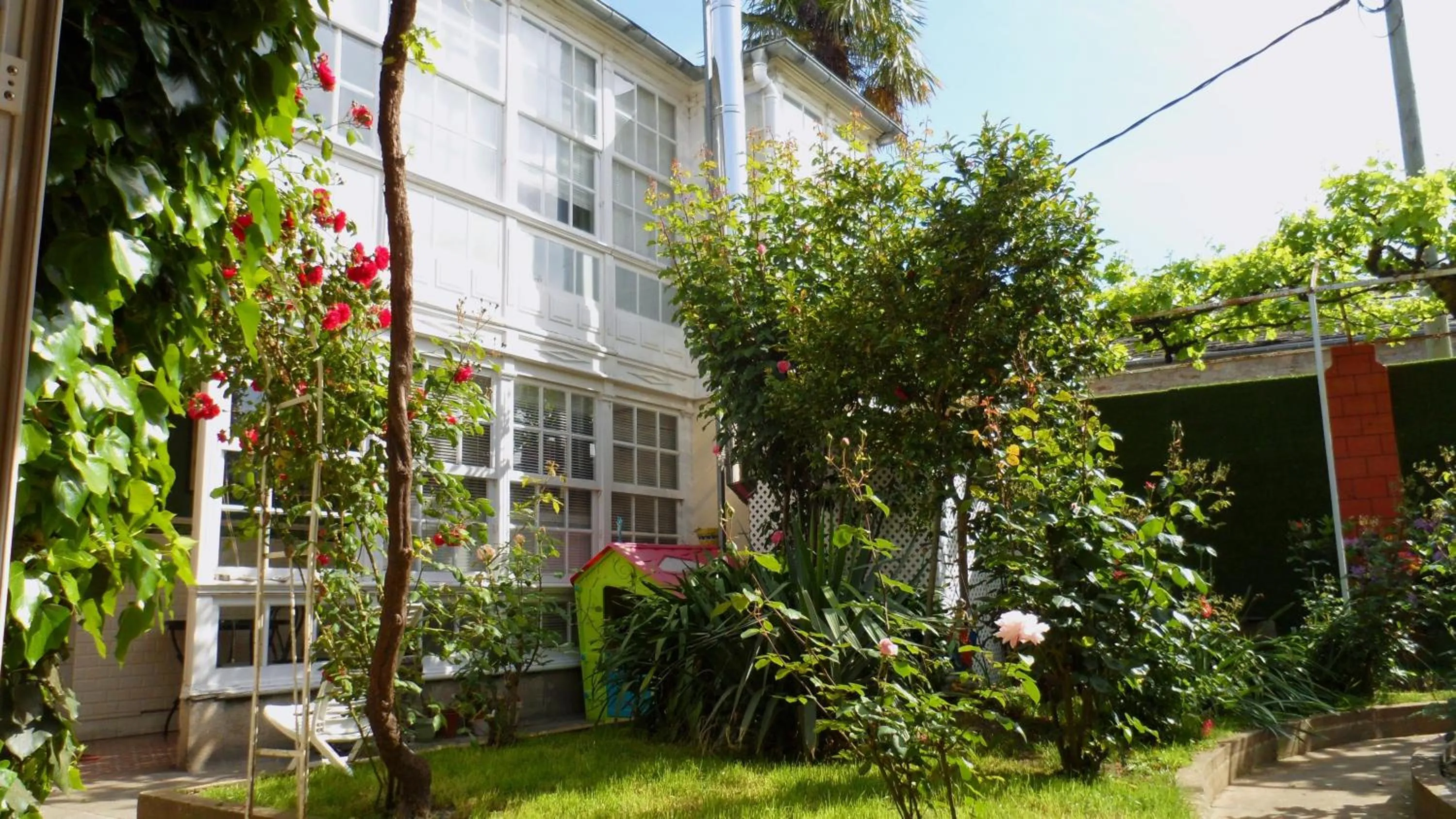 Garden in Pension-Albergue Don Alvaro